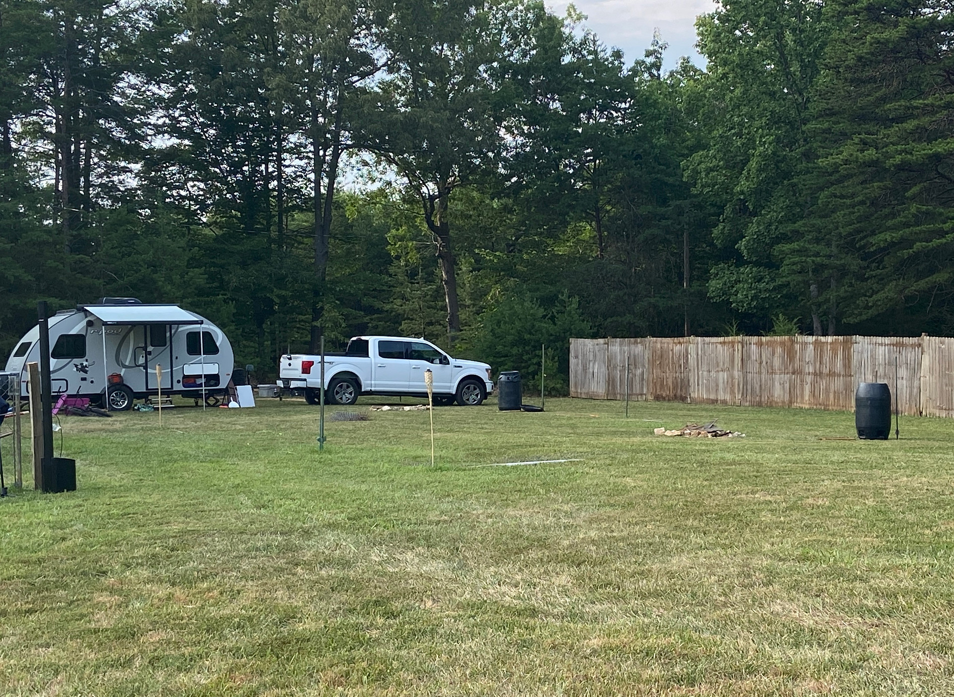 We were parked on Site 1 of 3.