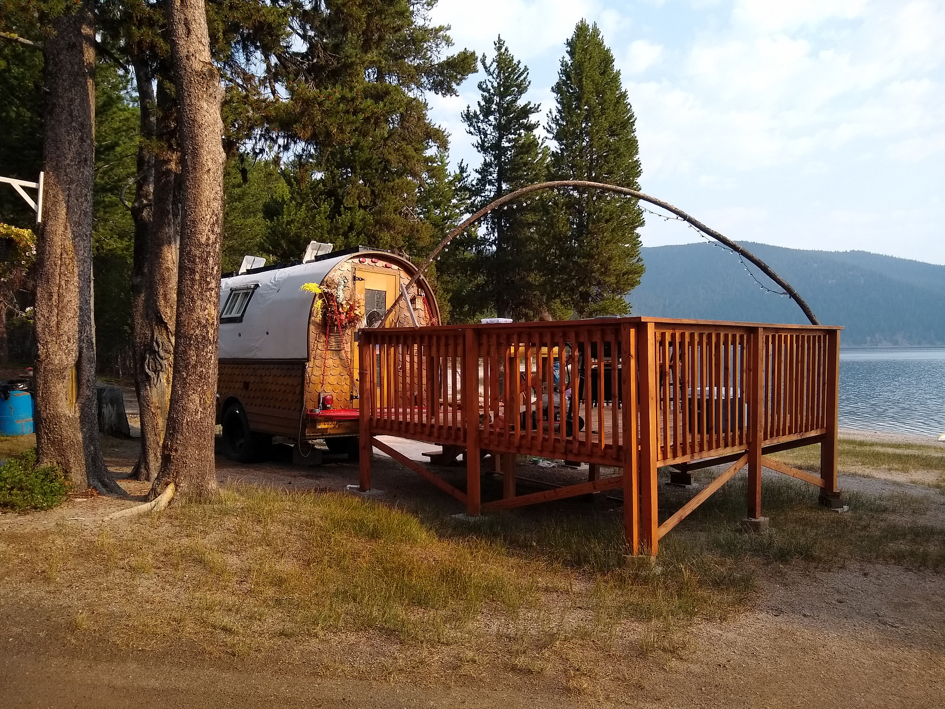 Cute hippy dippy camp