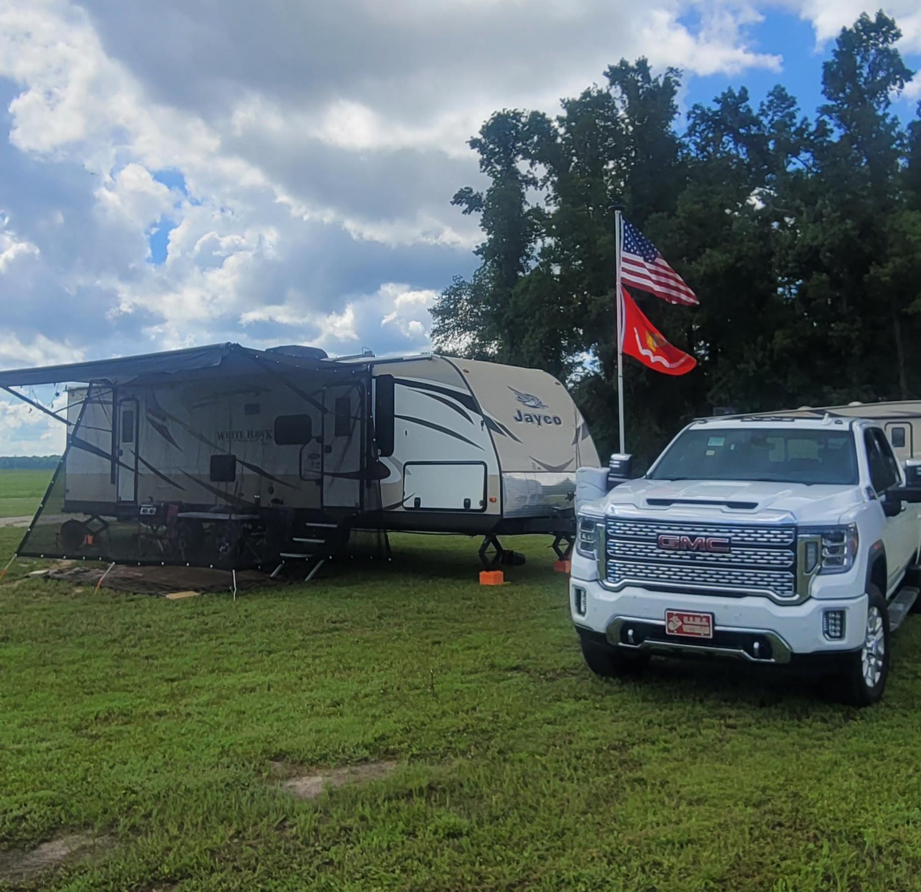 JCO Campground at Lee Baysden Pond