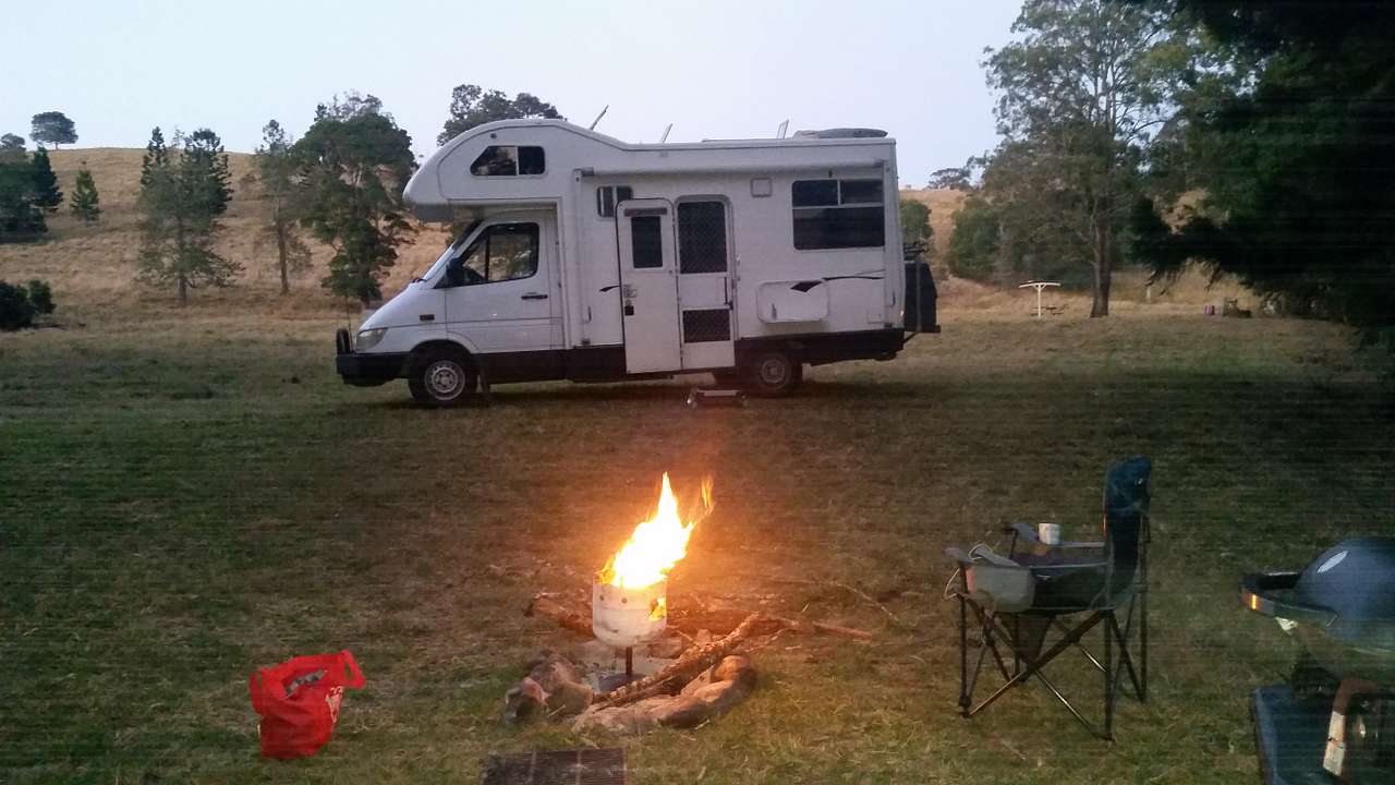 Got to have a fire.