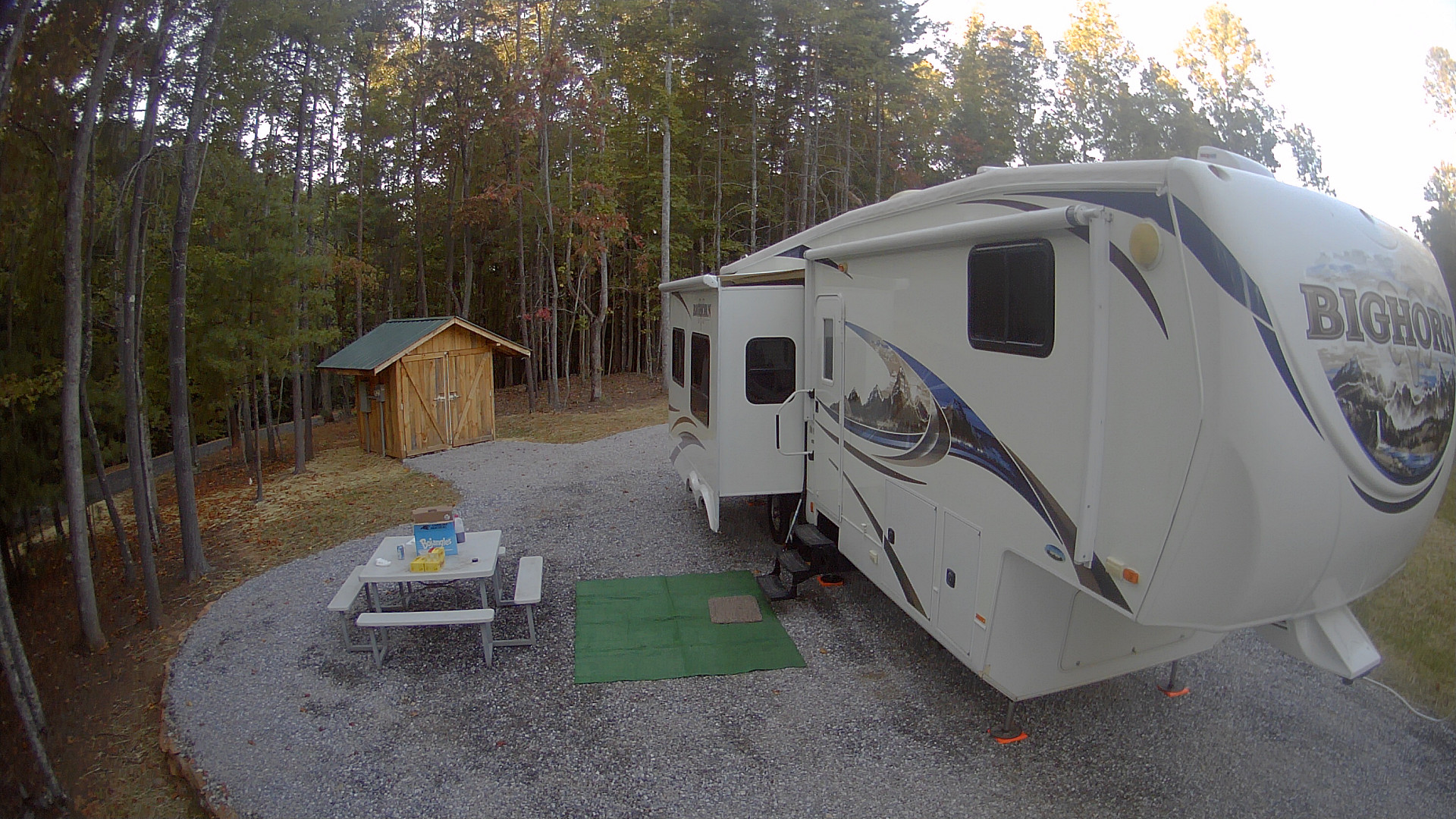 Mountain RV Pads Full Hookup