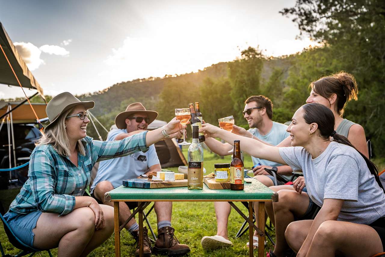 Catching up with friends and family is what Kerry Valley Secret is all about.