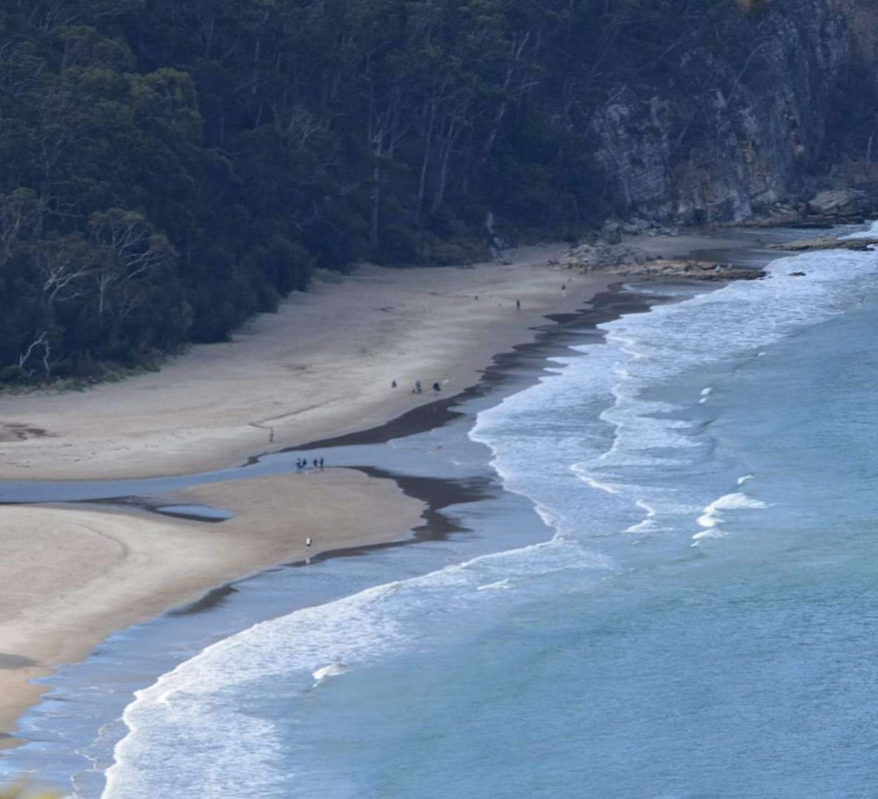 Looking at Tyndall Beach from afar