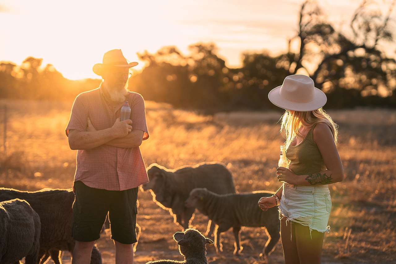 Having a yarn with Dale