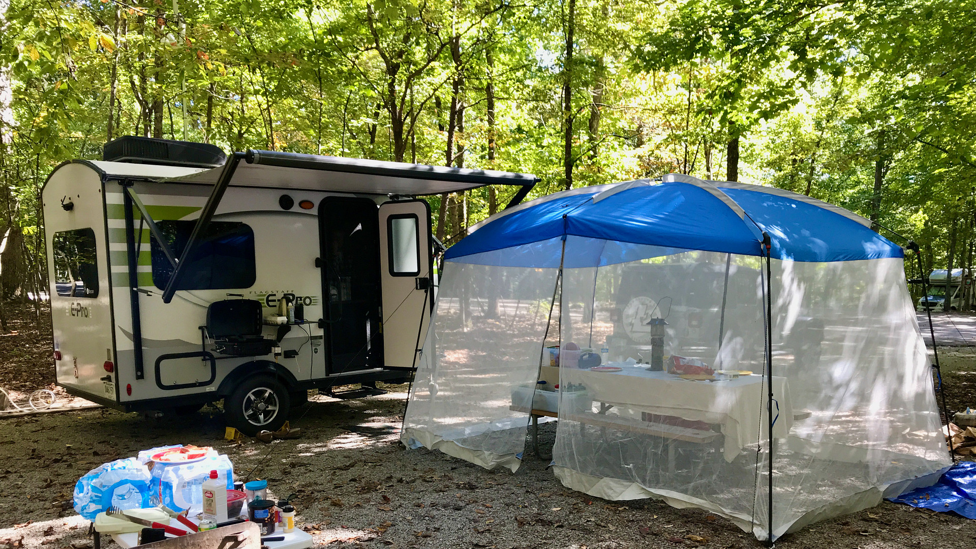 Greeter Falls Campground