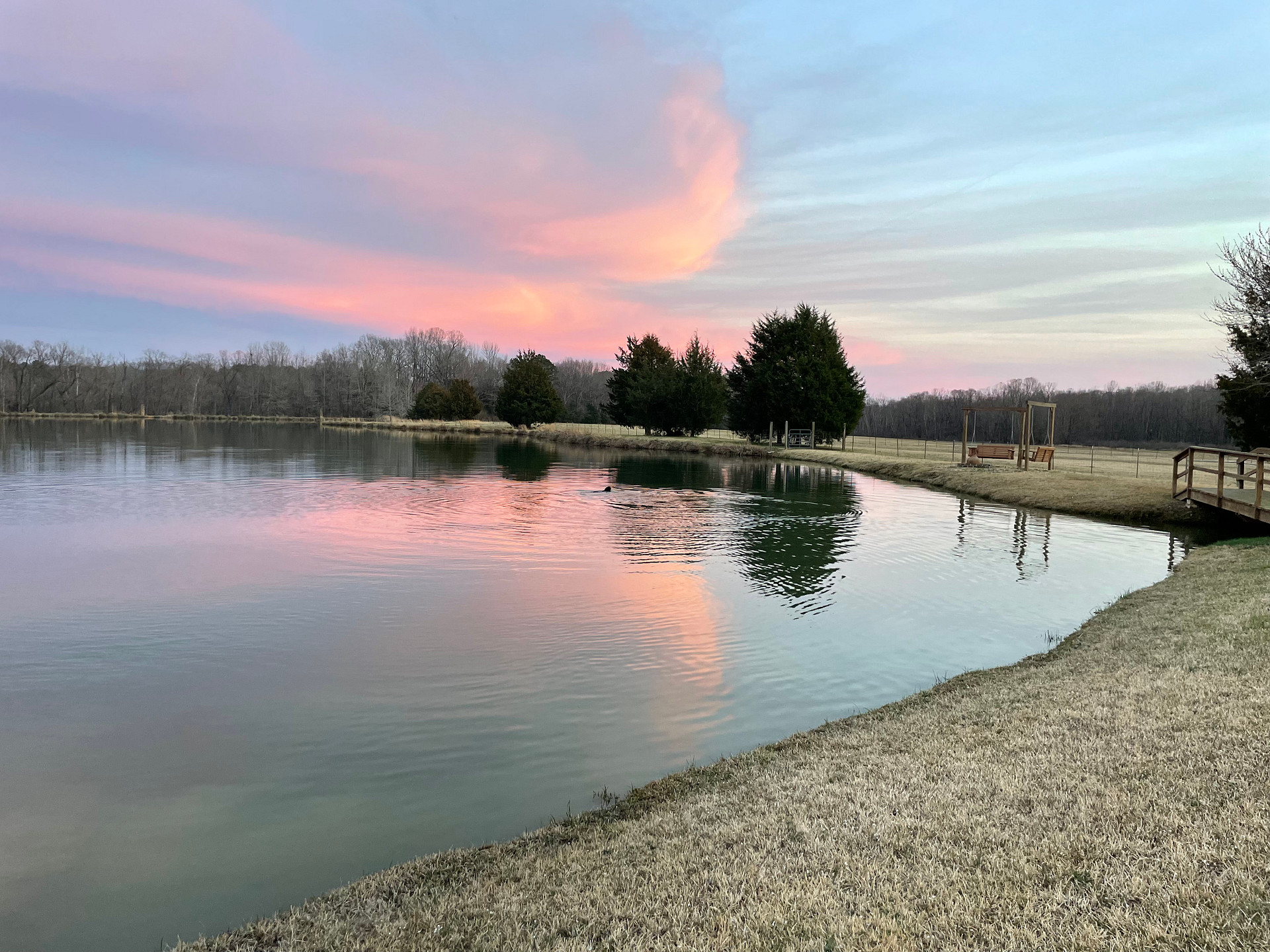 Sunset at Moon Lake