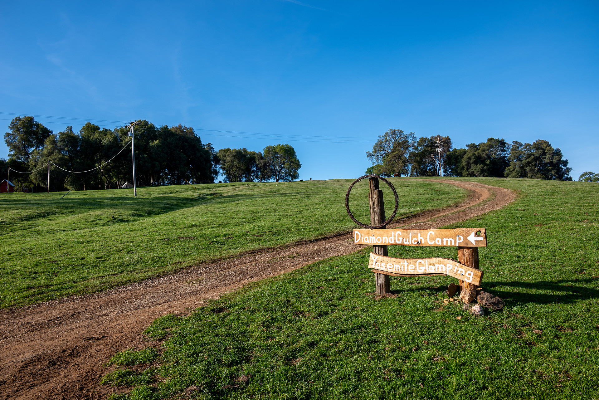 Follow the signs, to Diamond Gulch!