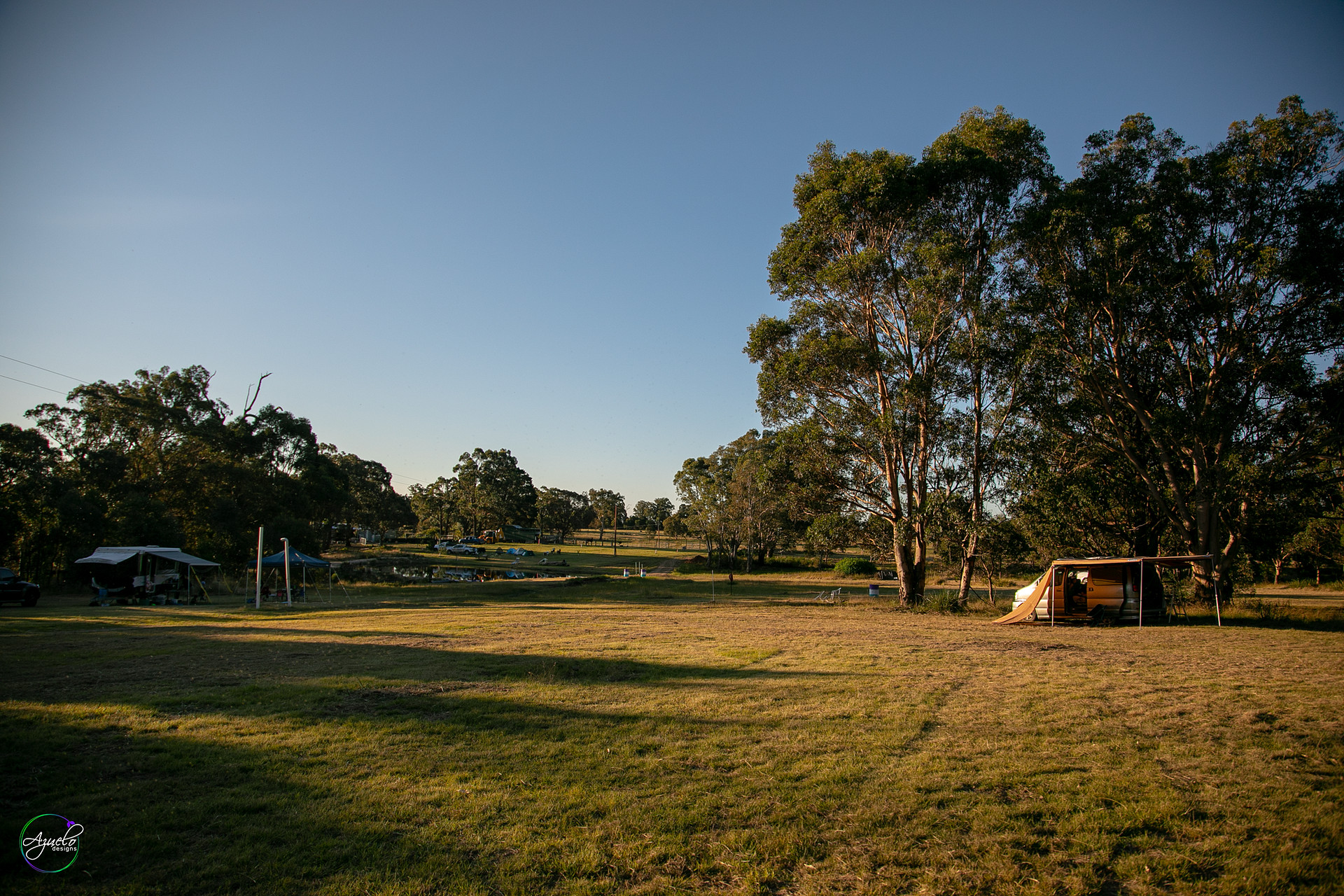 One of many vast spots to camp.