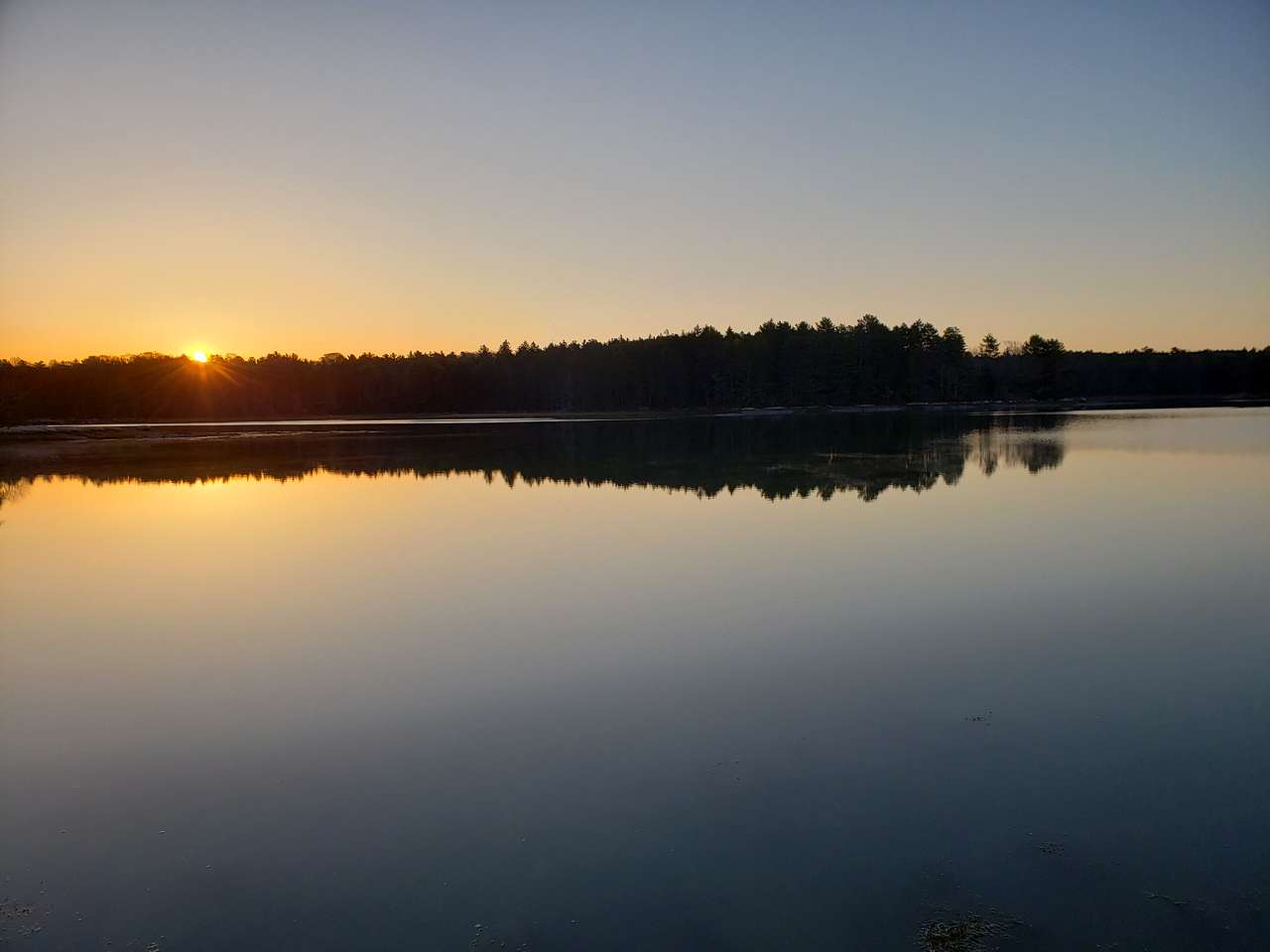 This is the sunrise from the same location