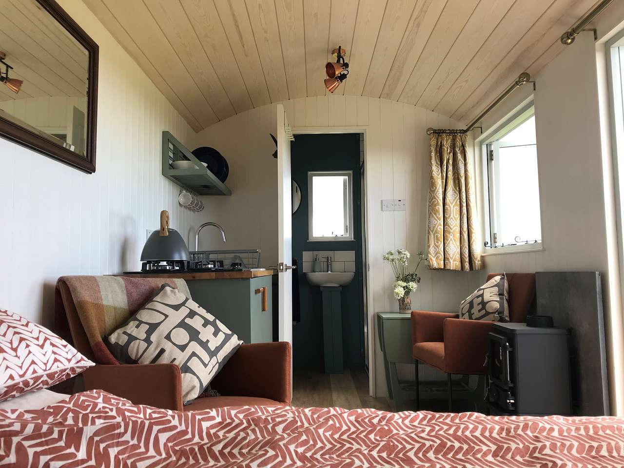 Sea View Shepherds Huts Porthleven