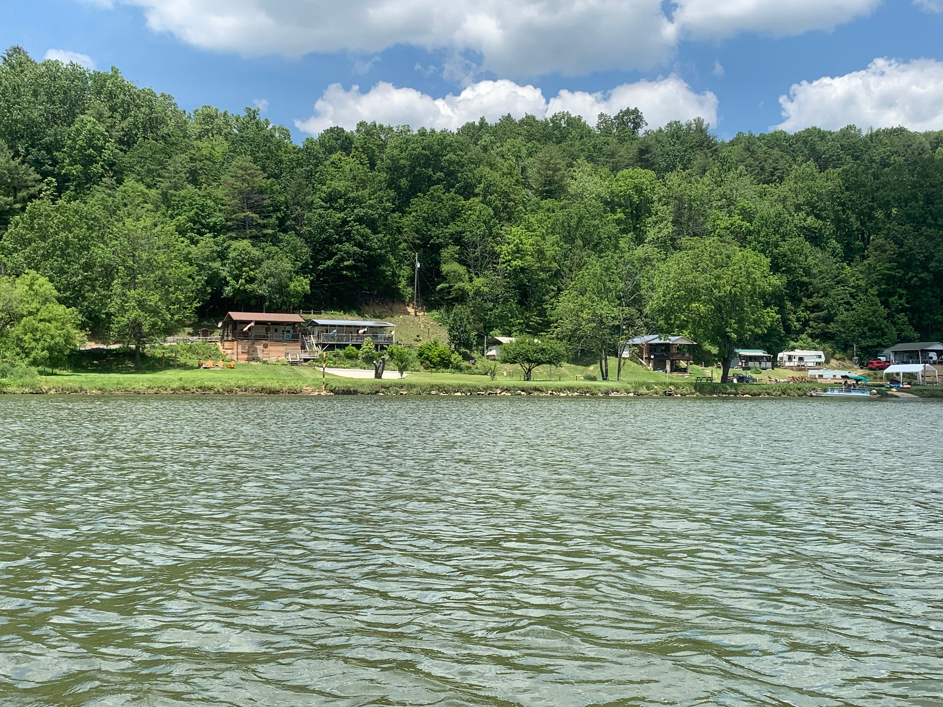 View from the water