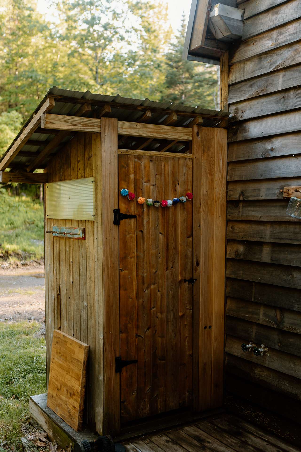 outdoor shower 