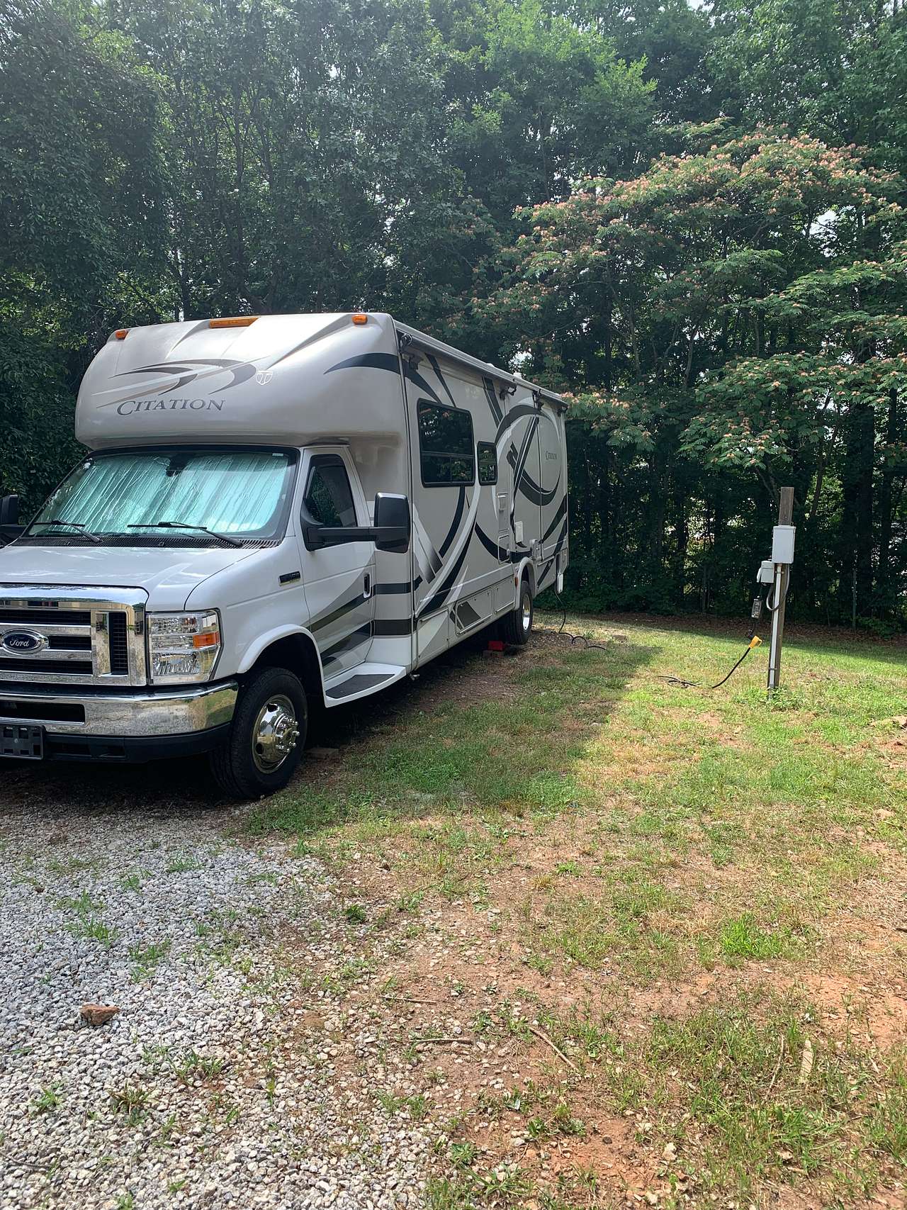 RV hookup 30 amp