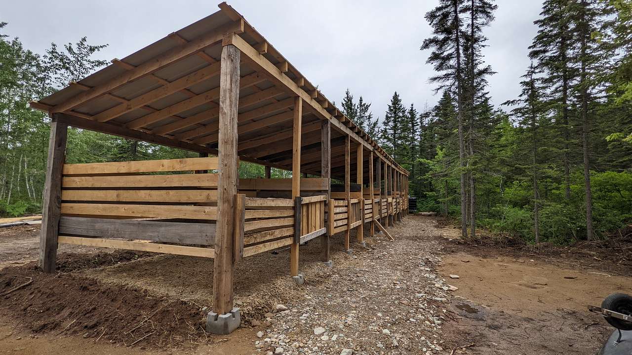 Our horse stalls