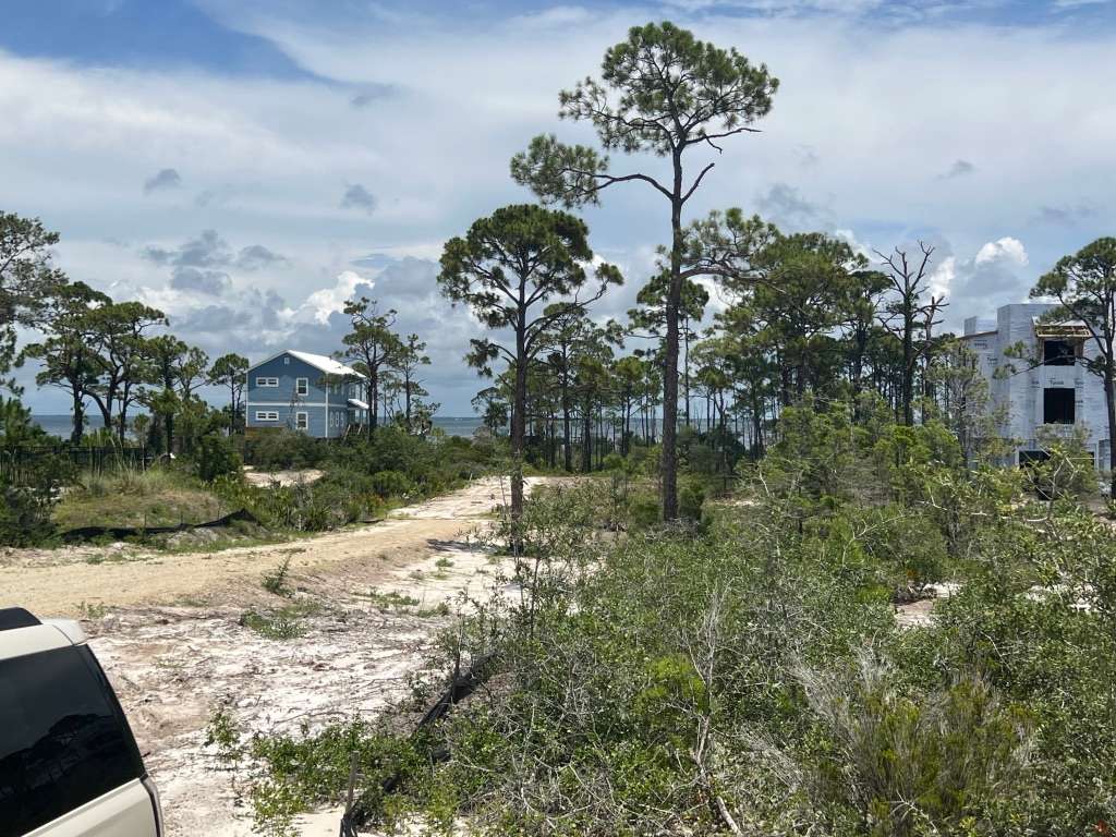 Bay view from lot. Dock coming soon for Bay access. 