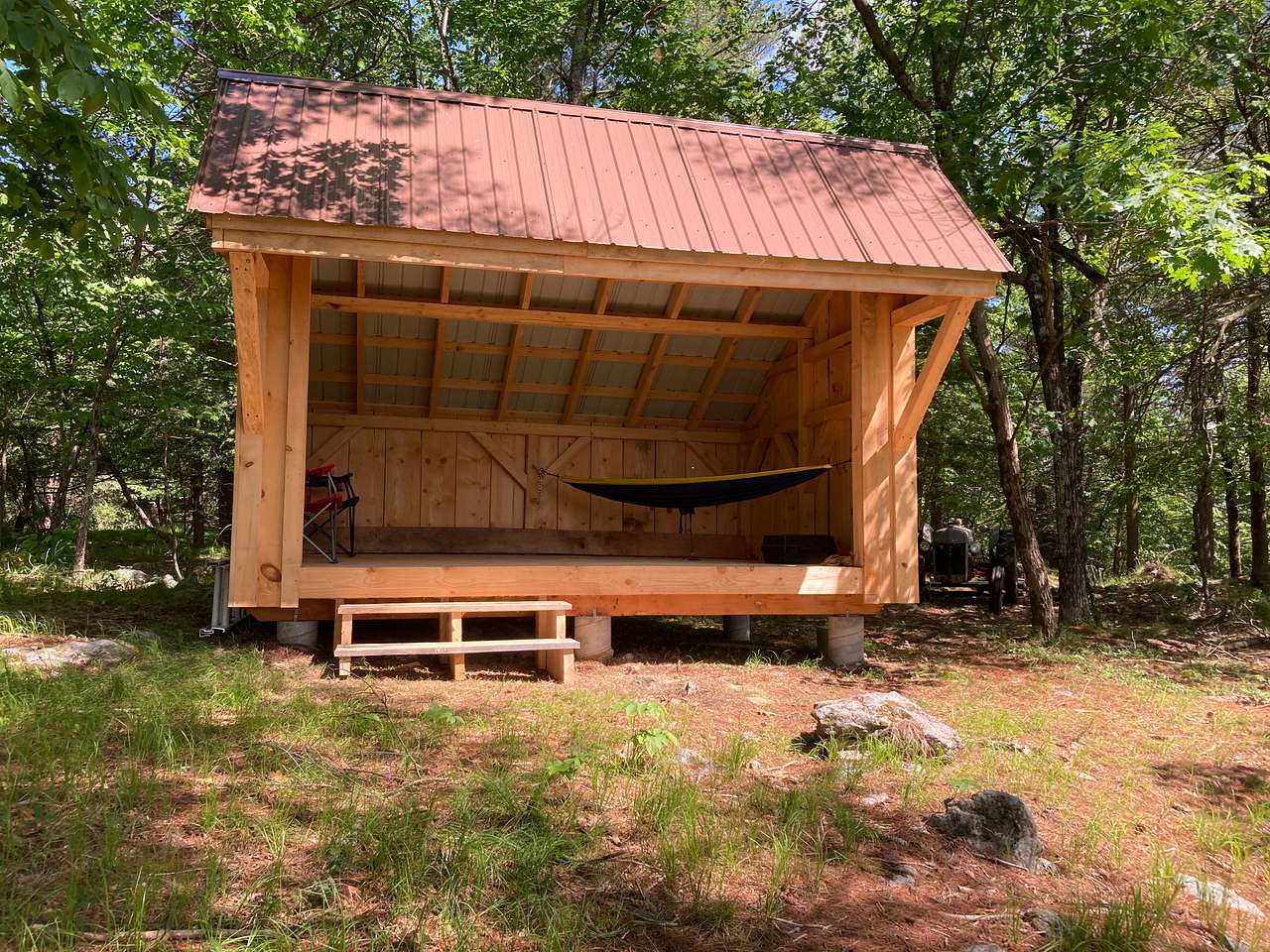 The Lean To With Some View!