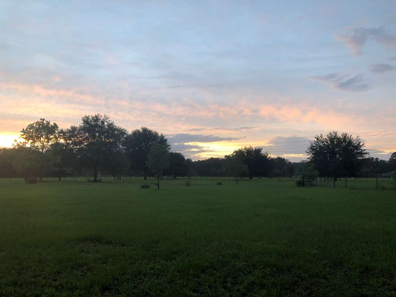 Beautiful evening sky!