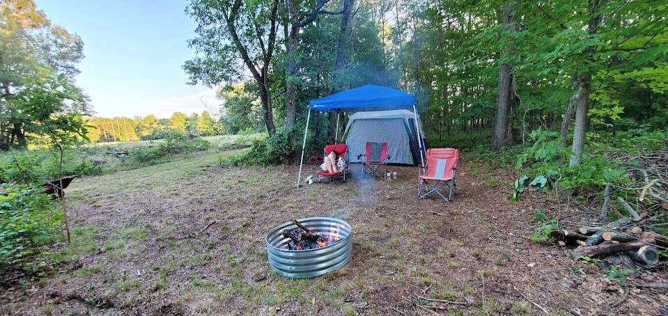 Campsite, room for 2 tents and 2 cars