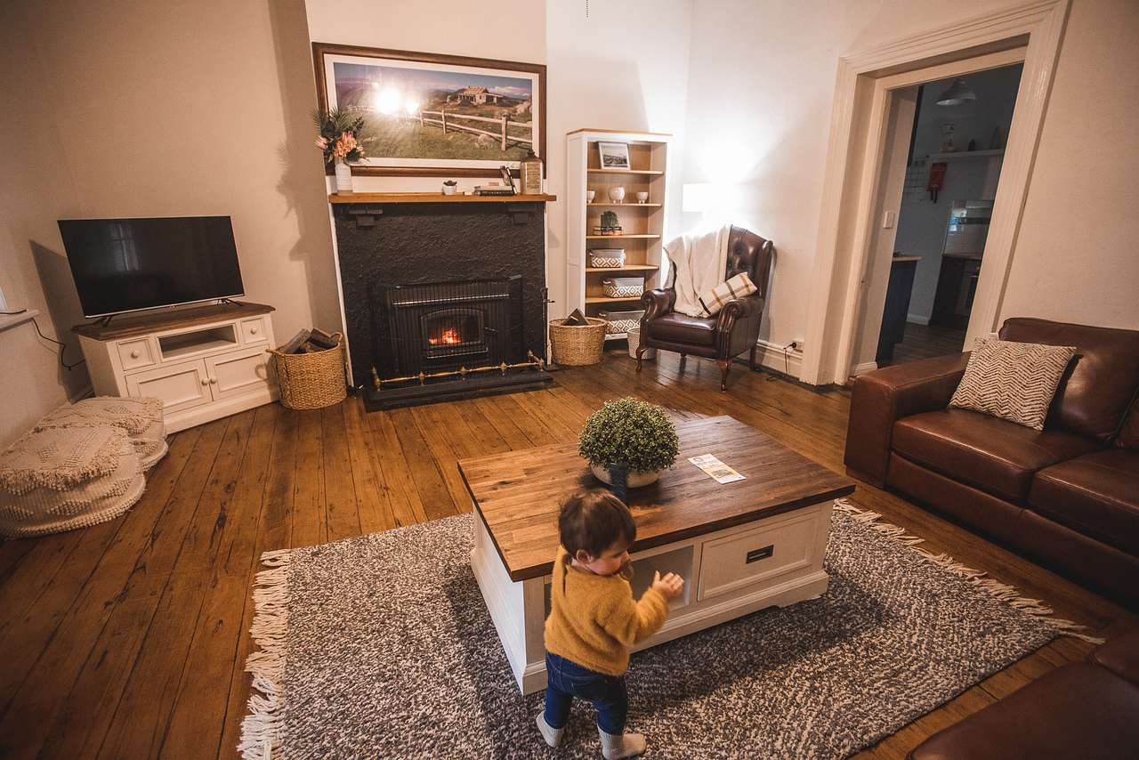The living room