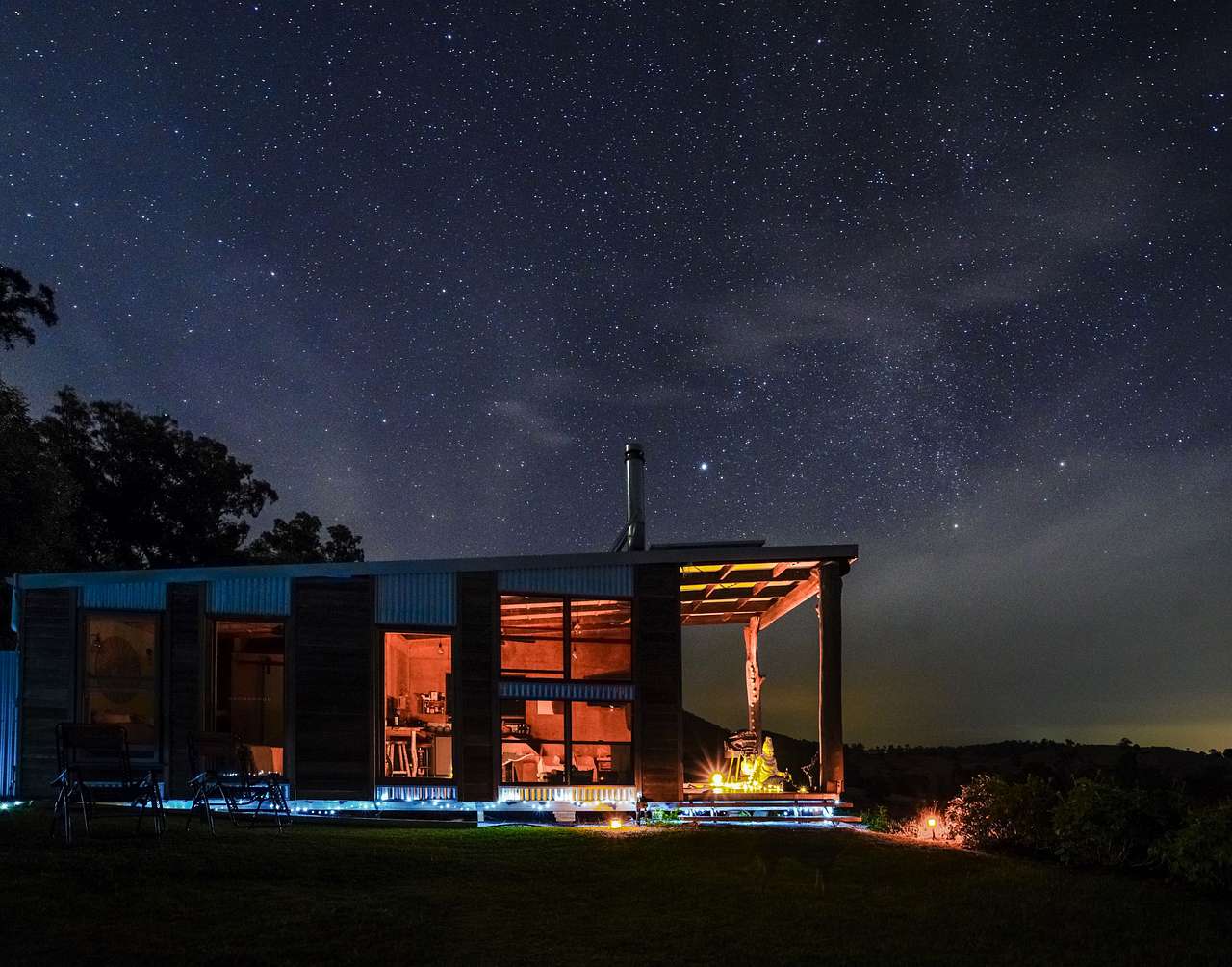 stargaze at night
