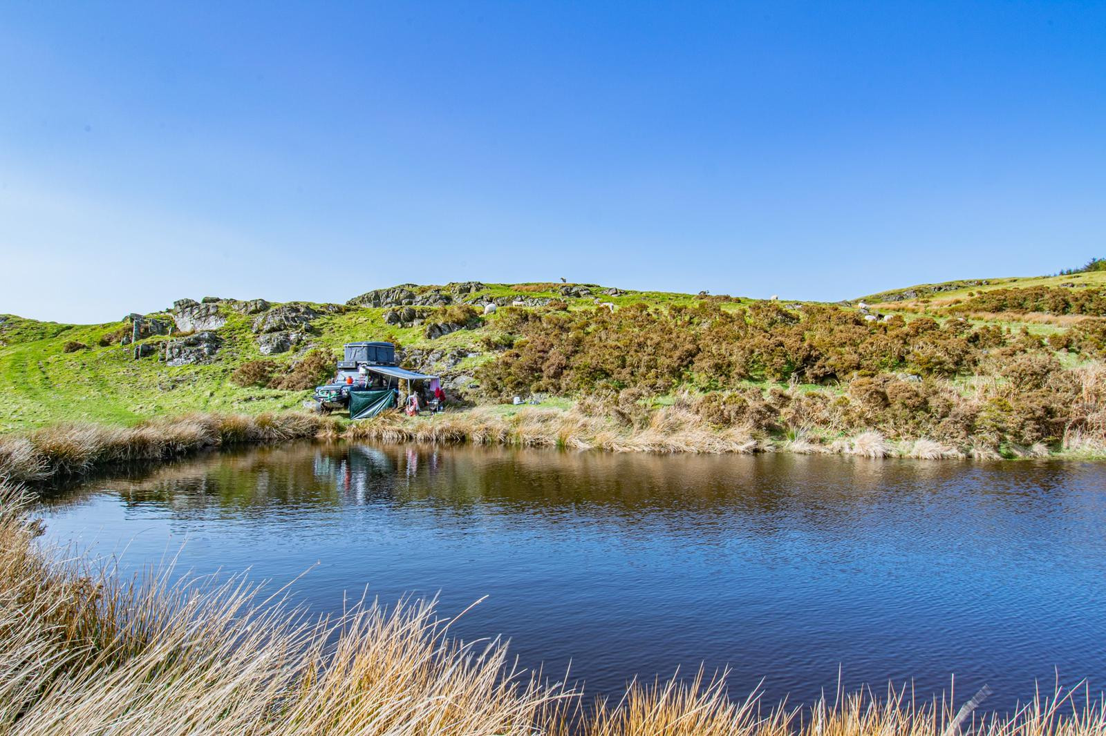 Mynydd Derwydd Wildcamping