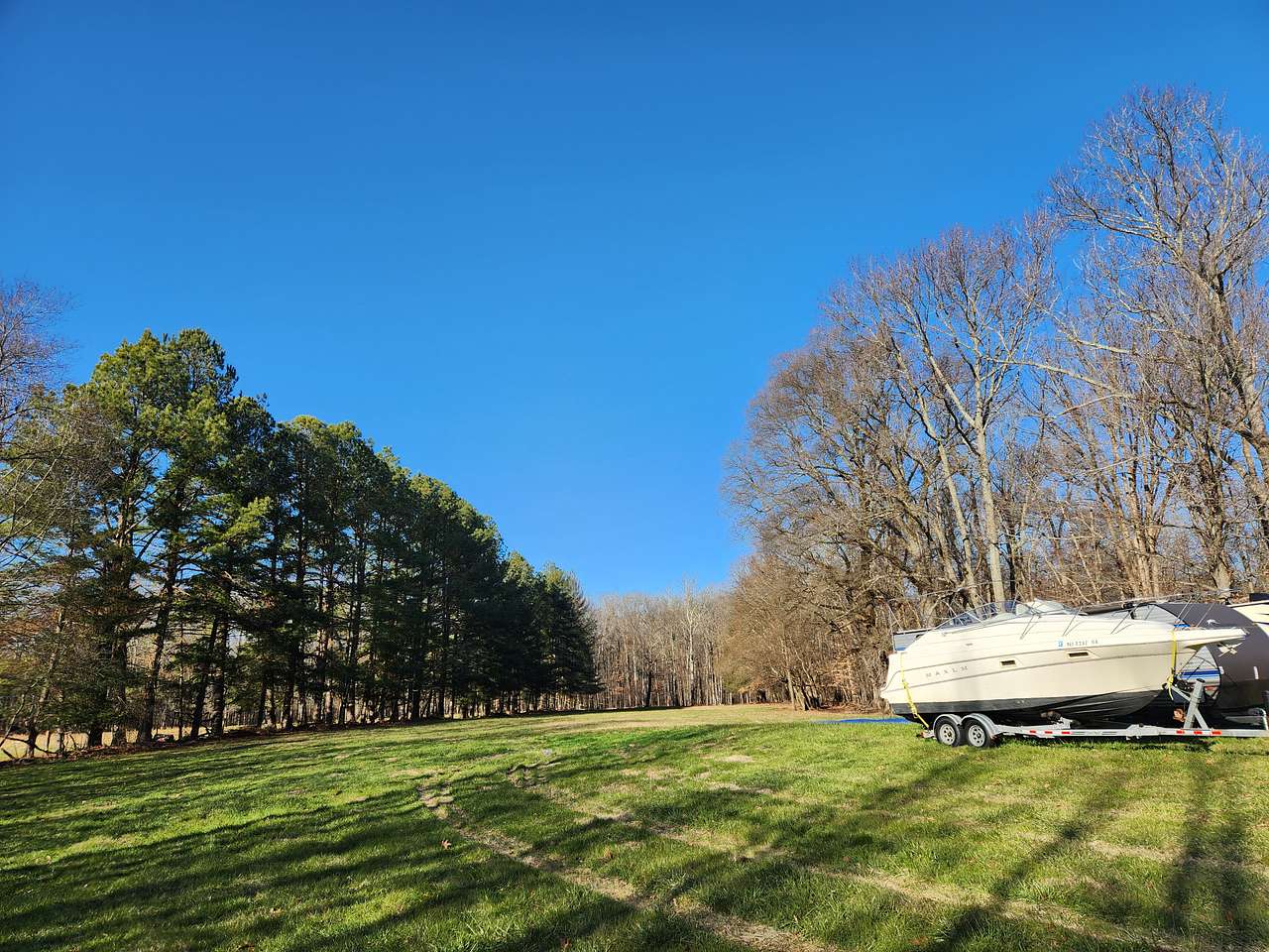 Photo from the storage Toward the back of the property. 