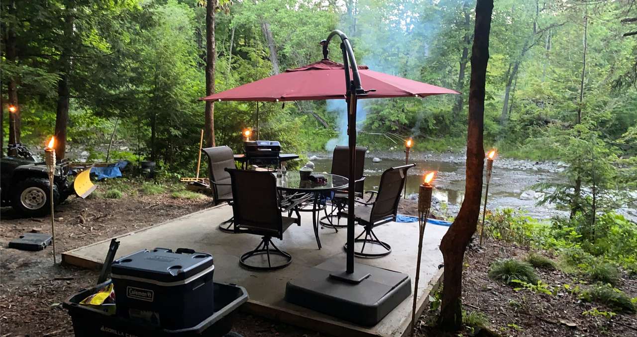 Creek side