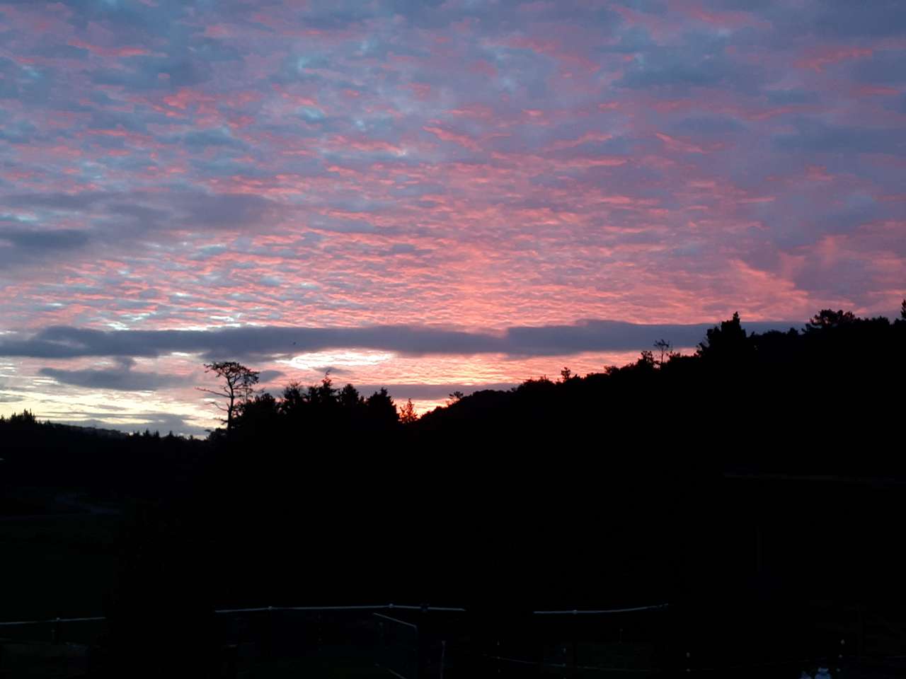 Enjoy sunset each day from your camp site