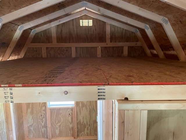 Loft in cabin