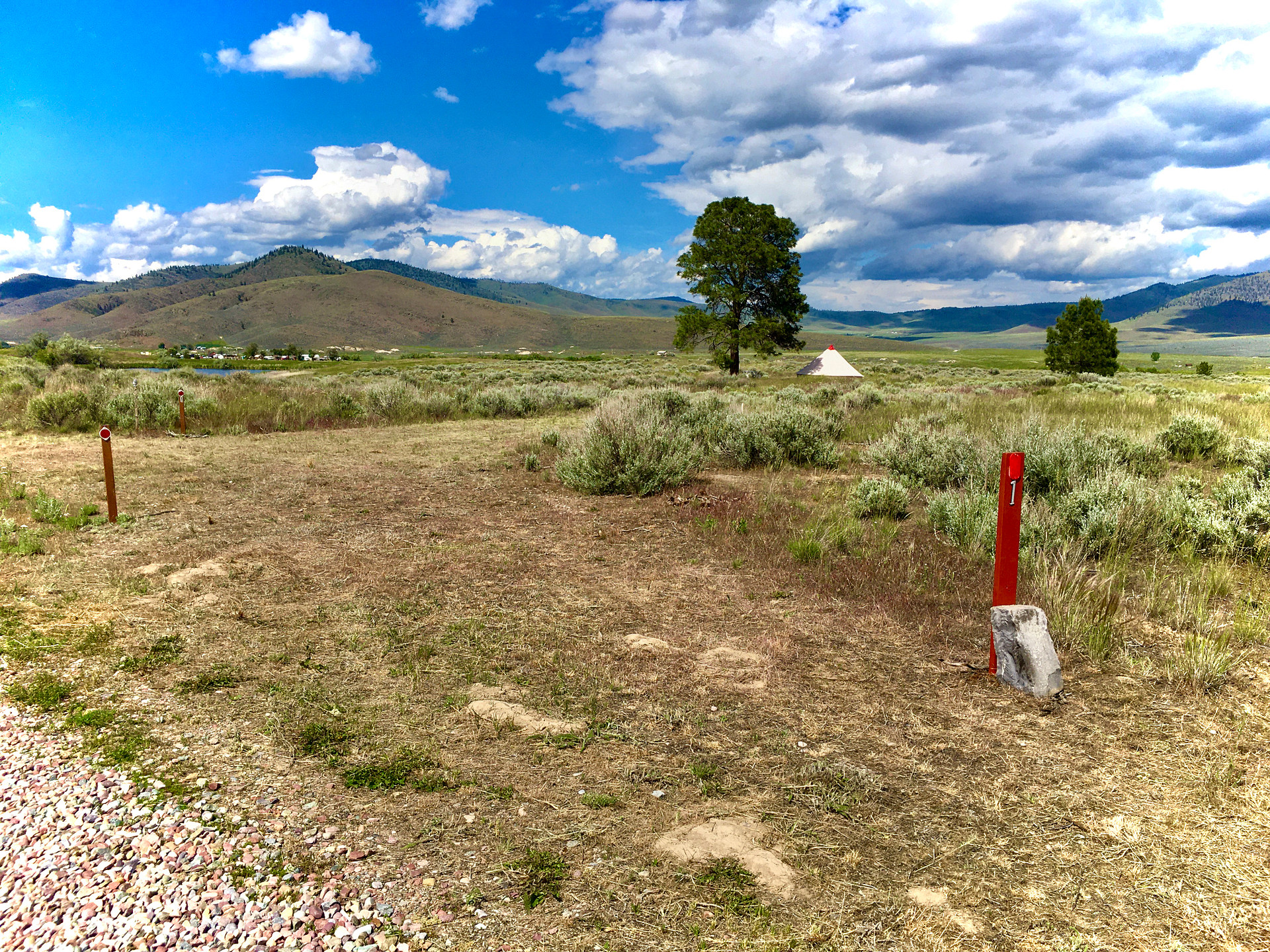 Drive thru to Campsite
