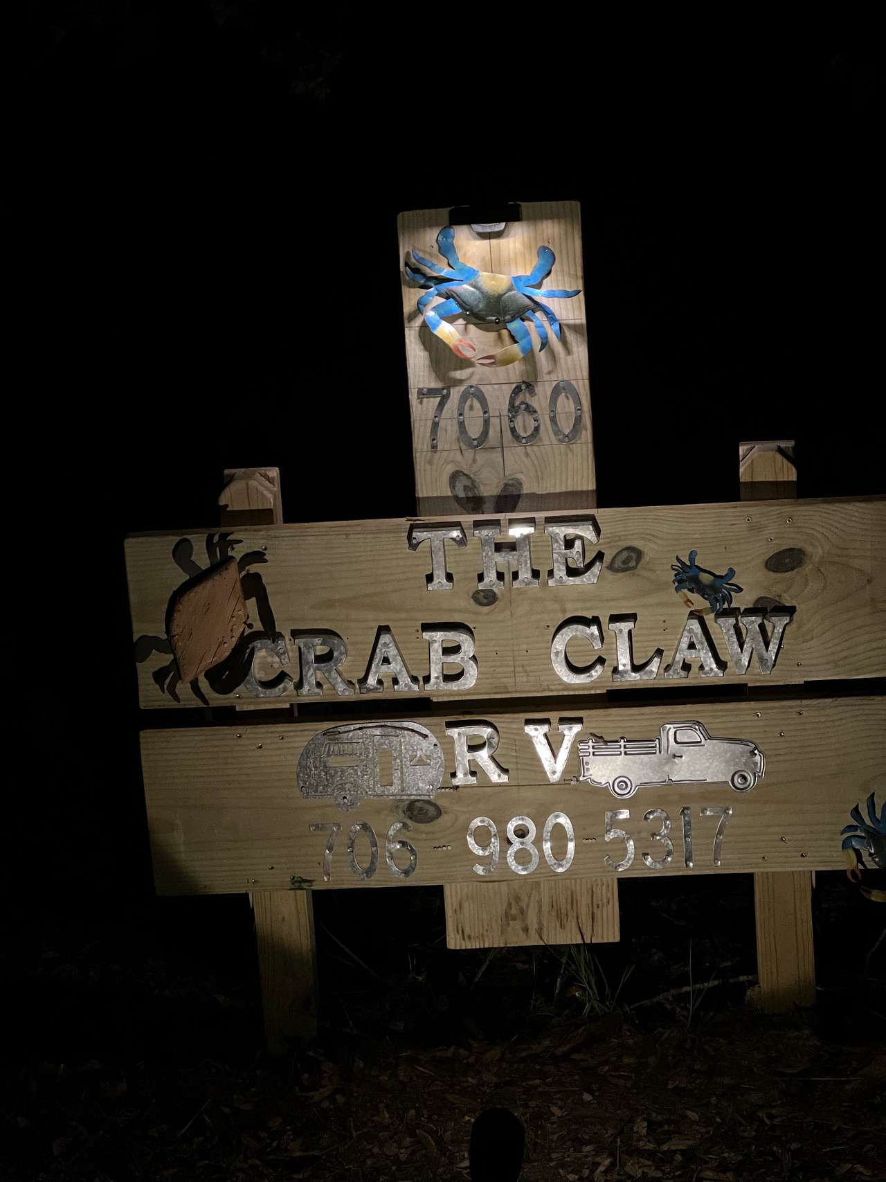 The Crab Claw' Beach Front RV Site