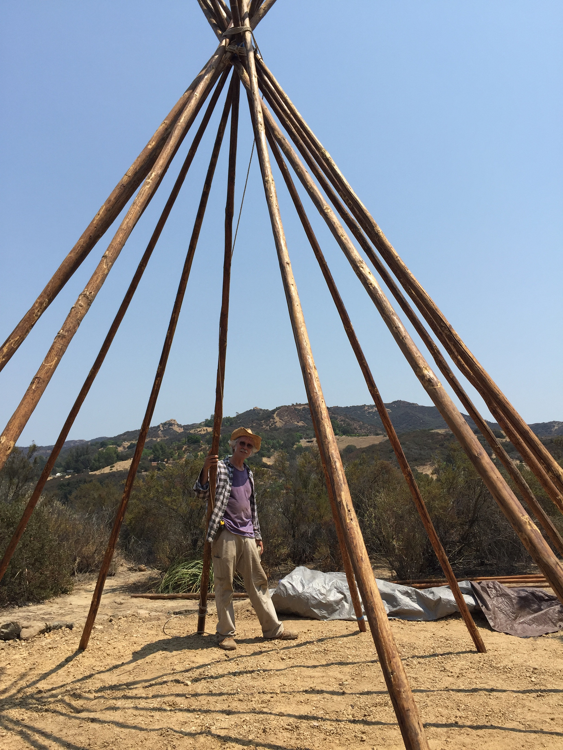 Tentsite Over Topanga