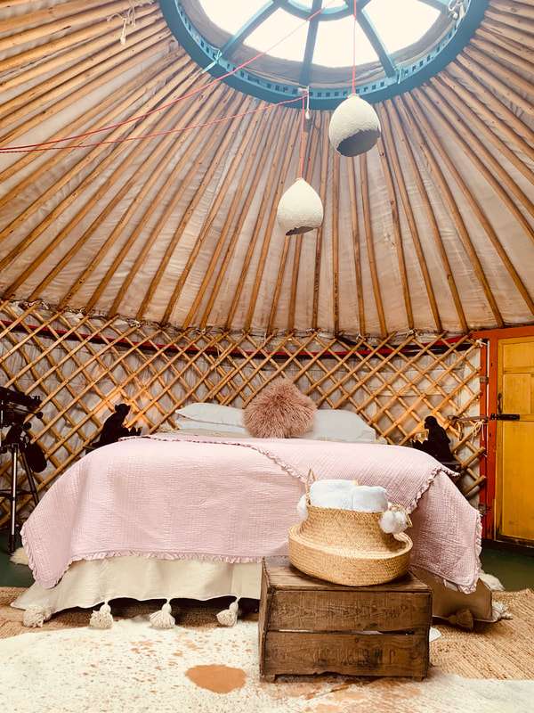 Mongolian Yurt in Stunning Highland