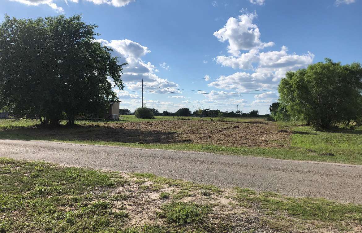 0.17 acre lot freshly cut