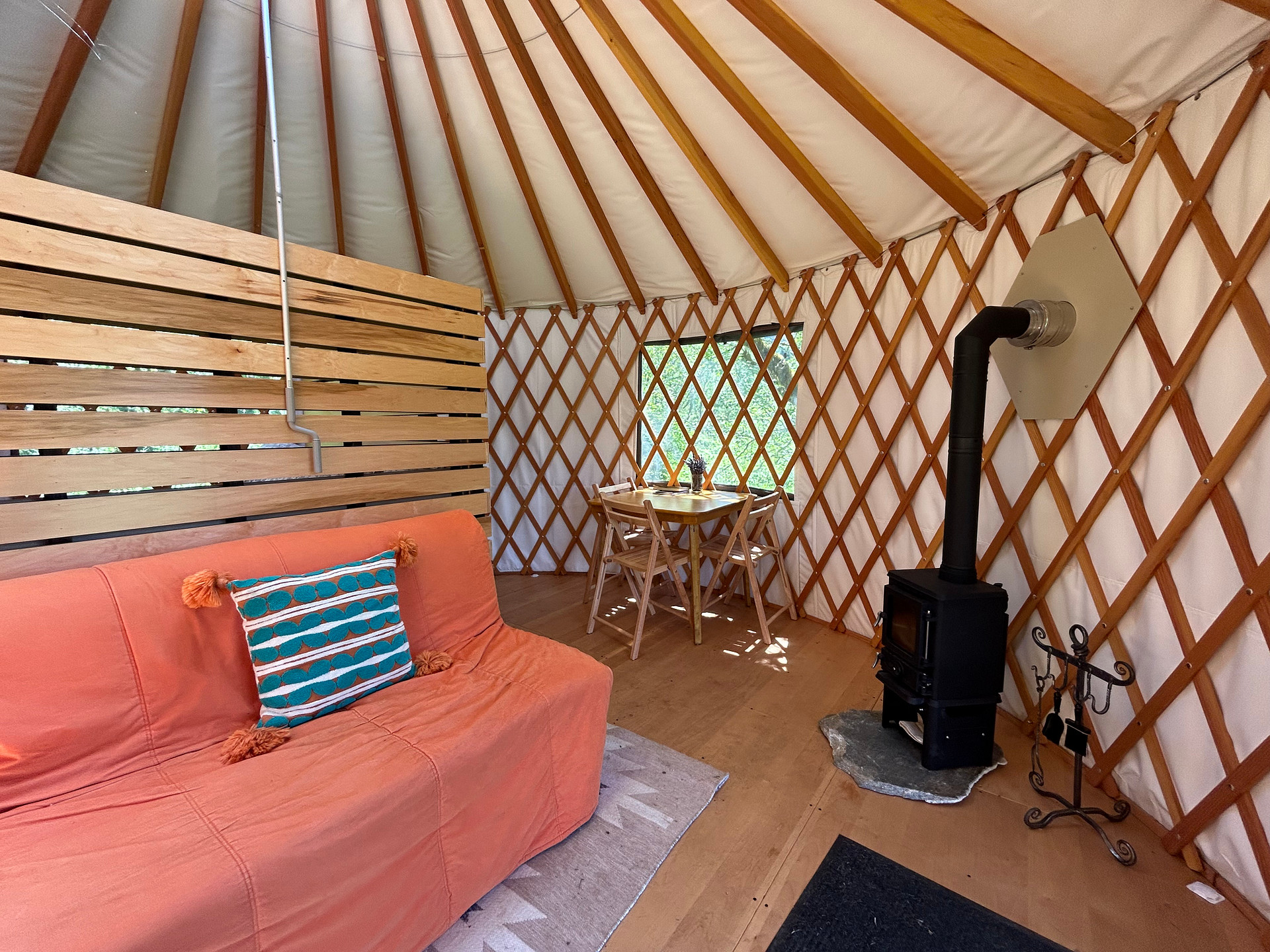 Squared Roots Farm Yurt