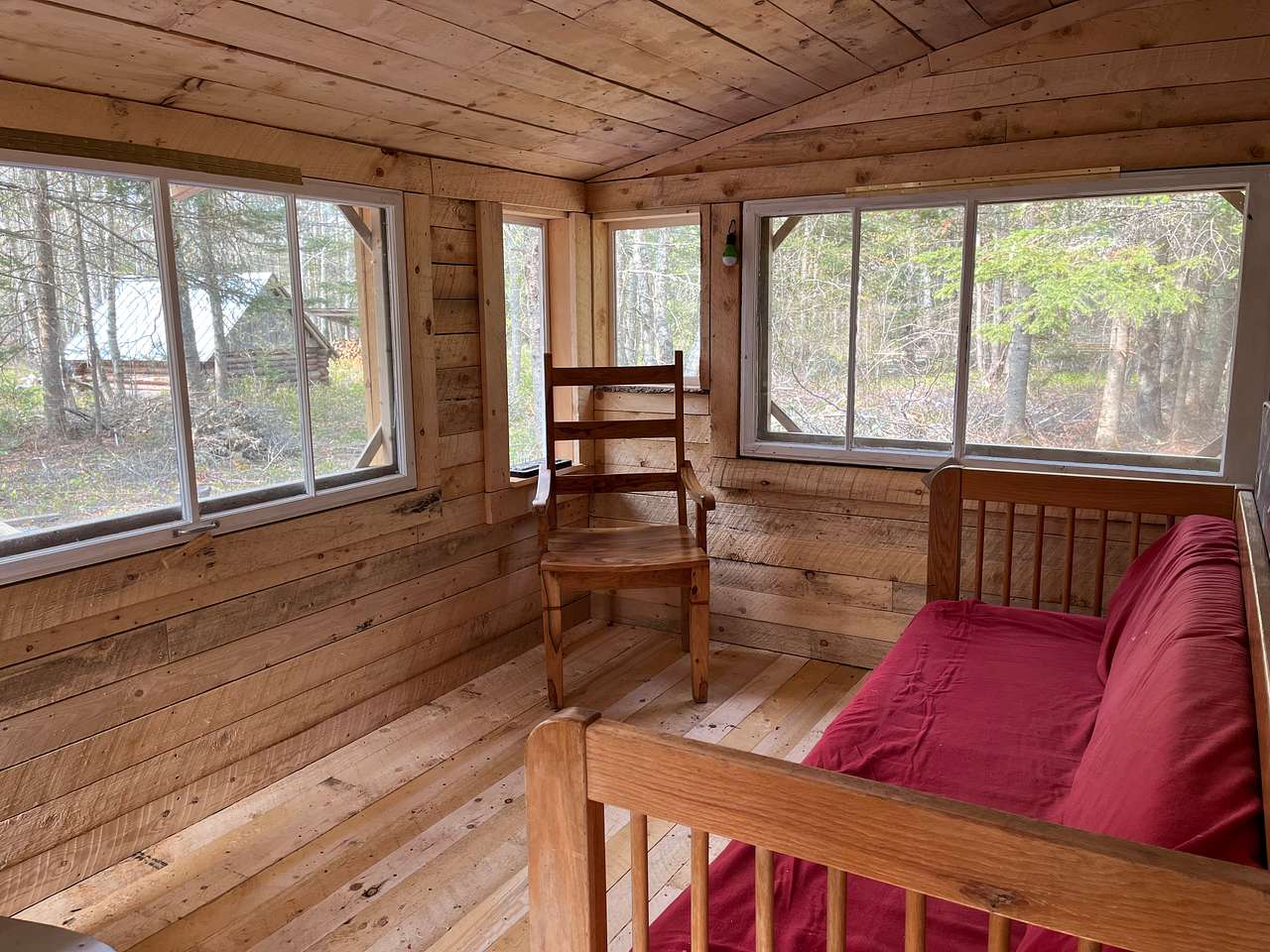 Paws Crossing: a woods retreat.
