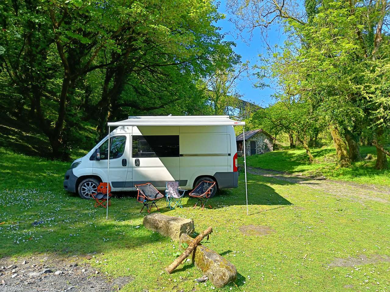 Meldon Lake and Woods Wild Camping