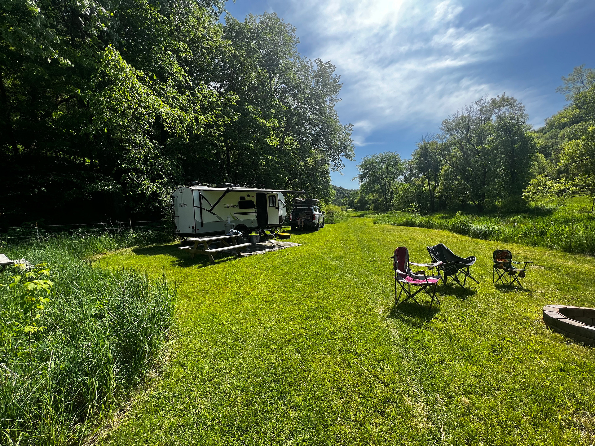 Beautiful camp site