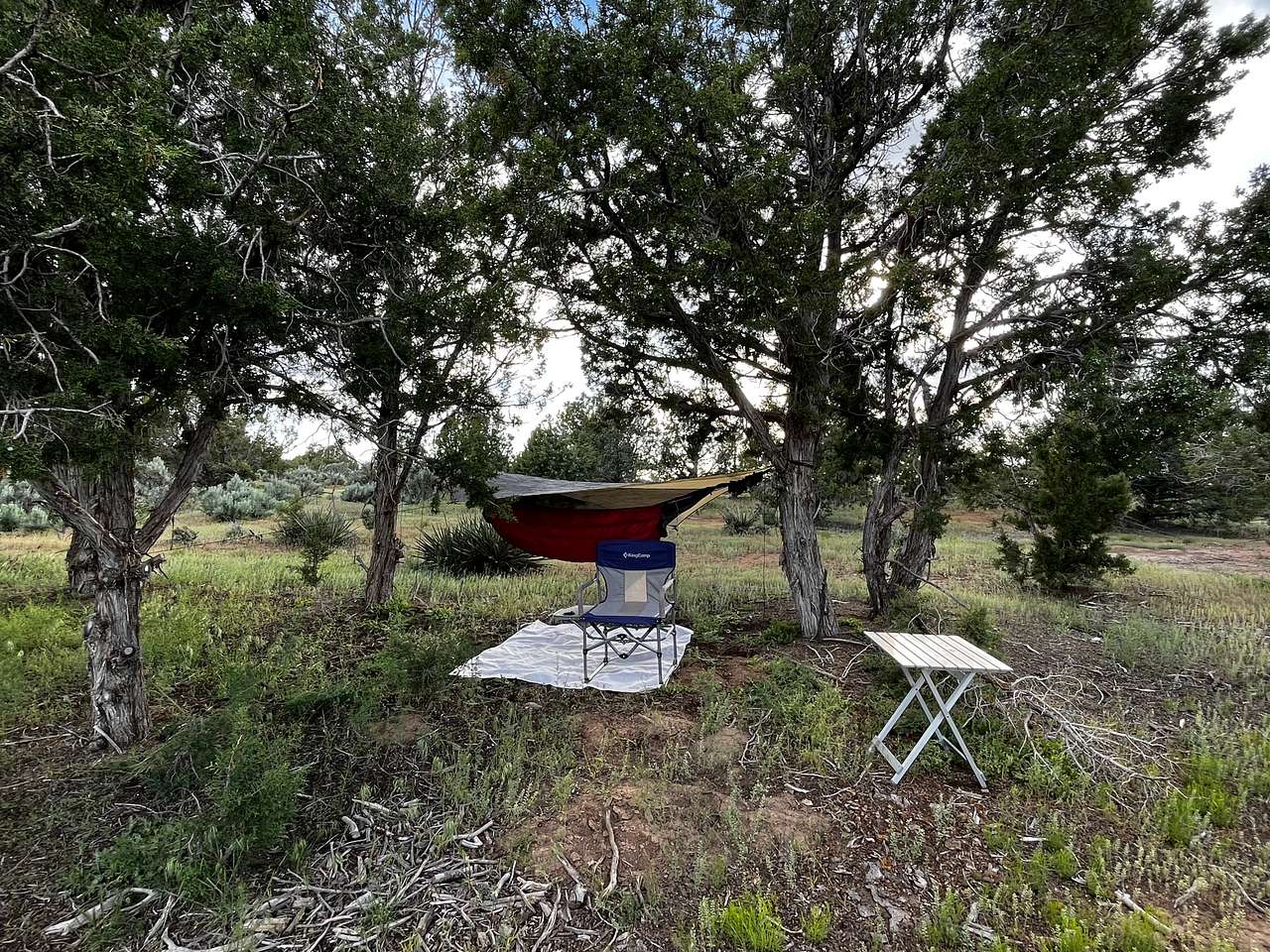 My camping set up at zuma bike ranch 