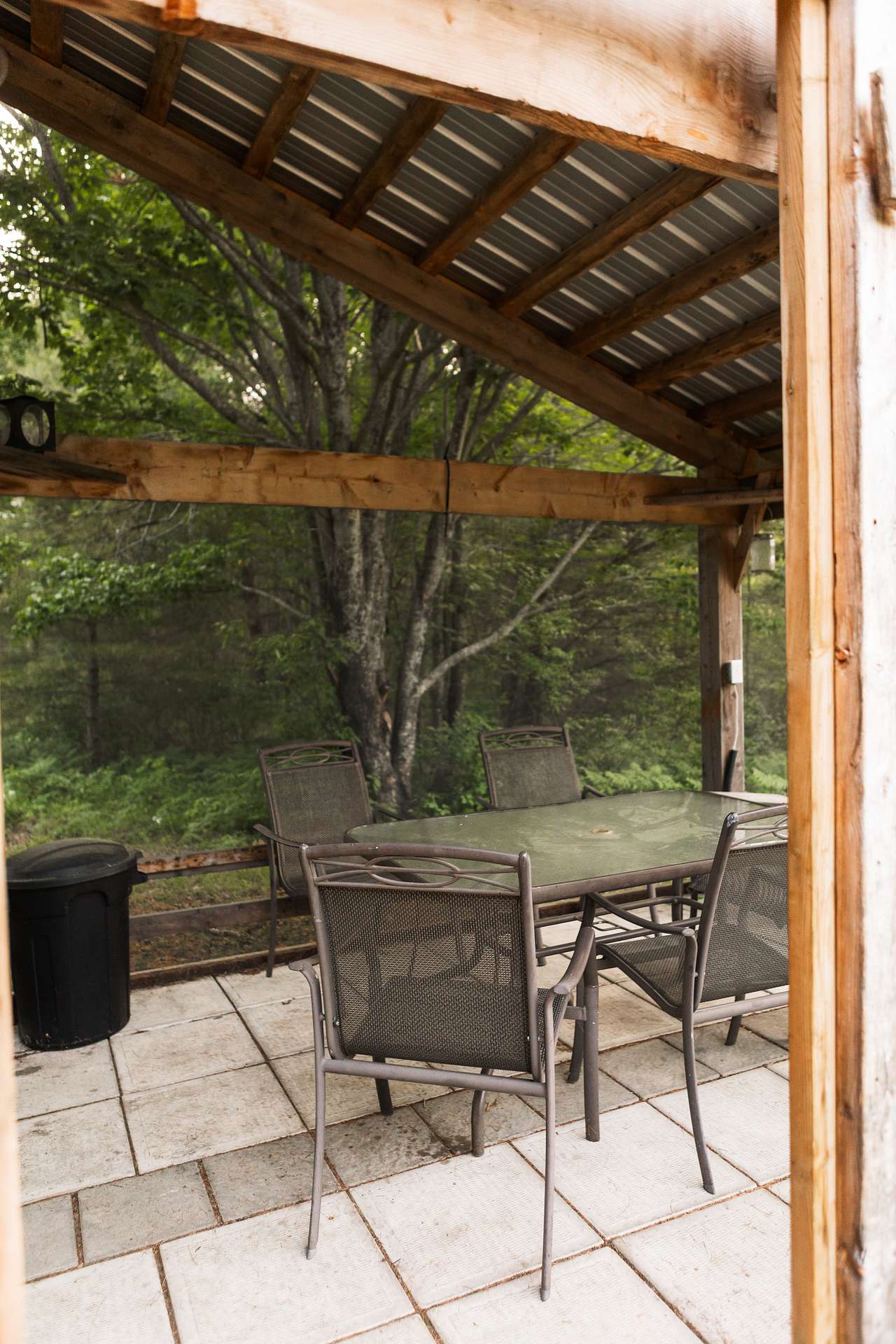 screened in area
