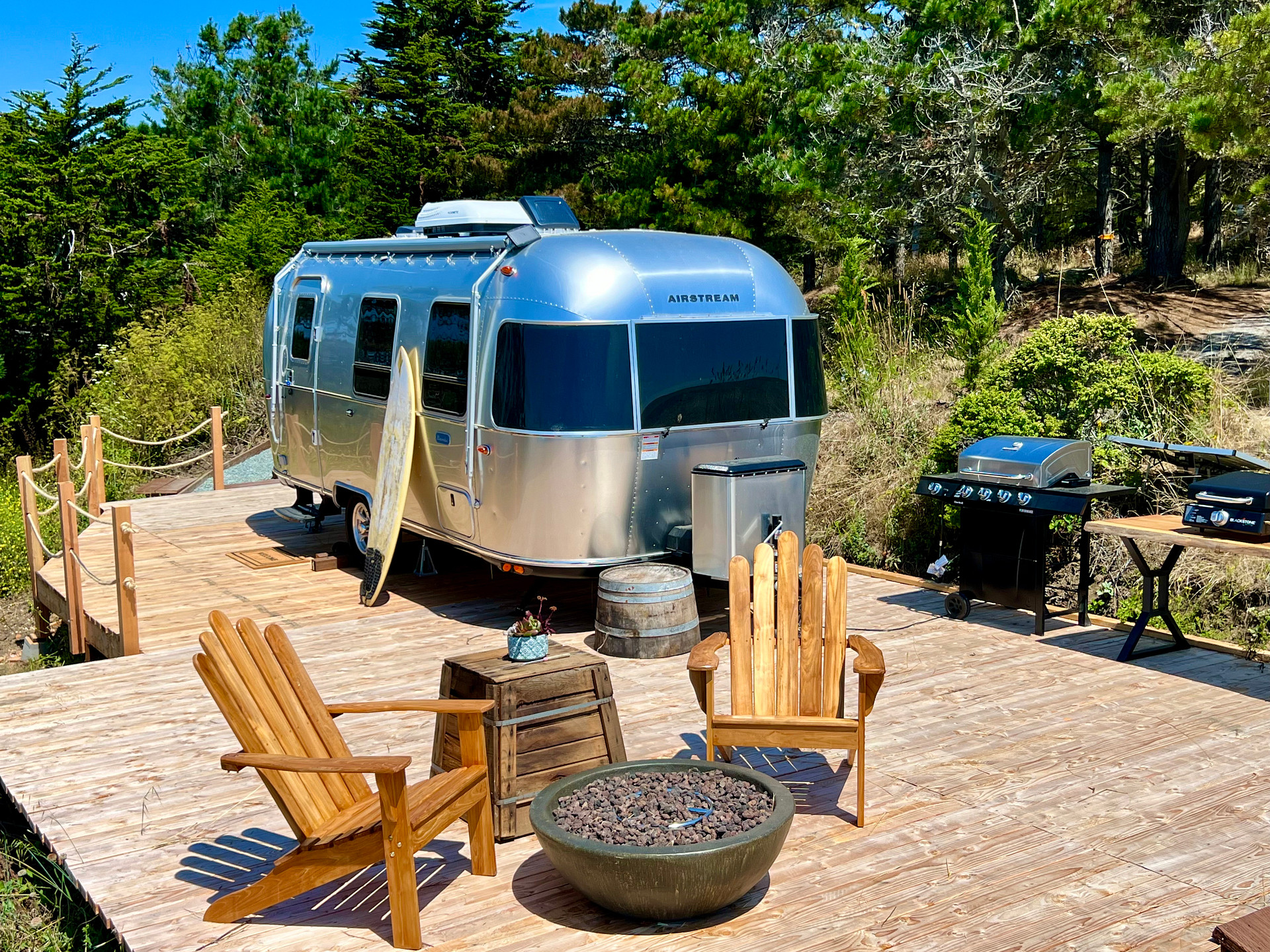 Tunitas Beach Overlook - Airstream