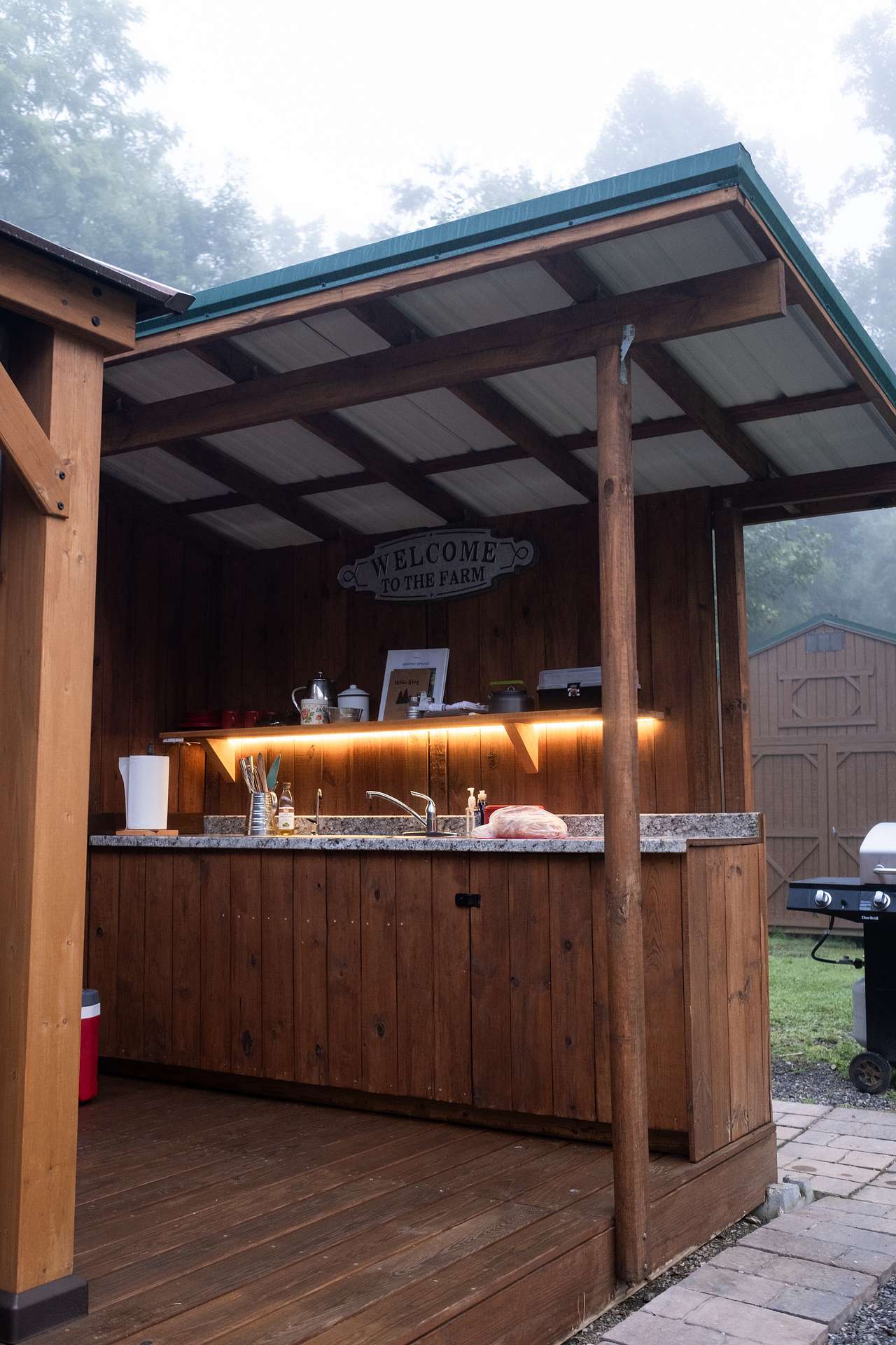 The little kitchenette
