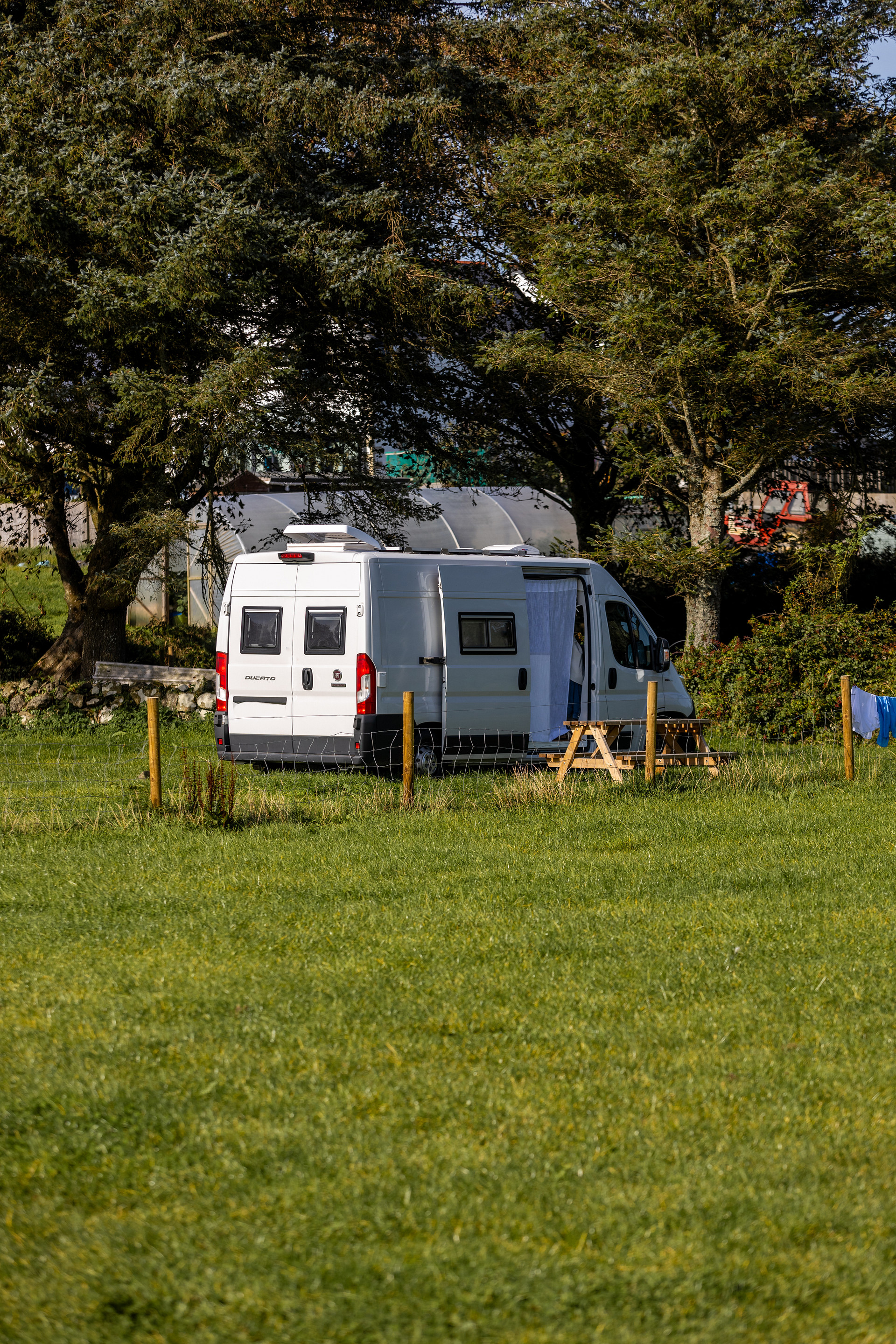 Motorhome pitch