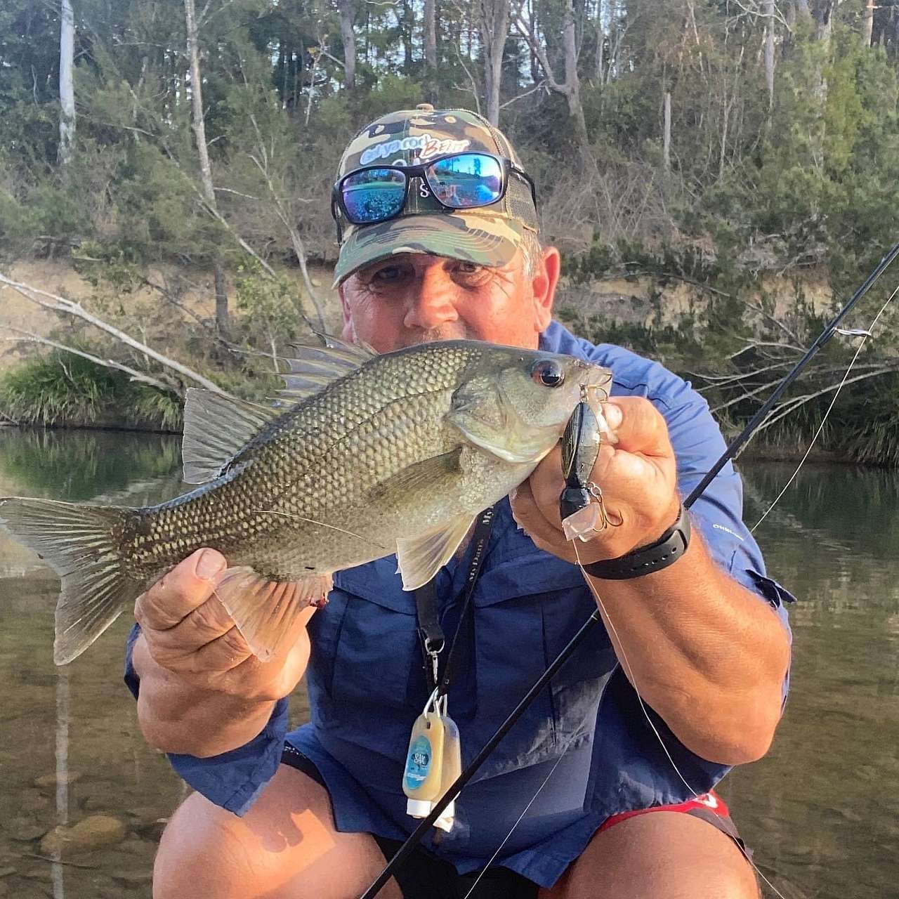 Bass fishing