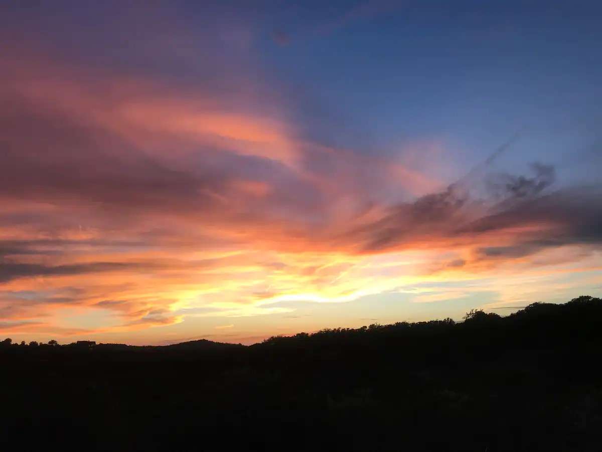 Sunsets are quite amazing most nights from our sunset deck!