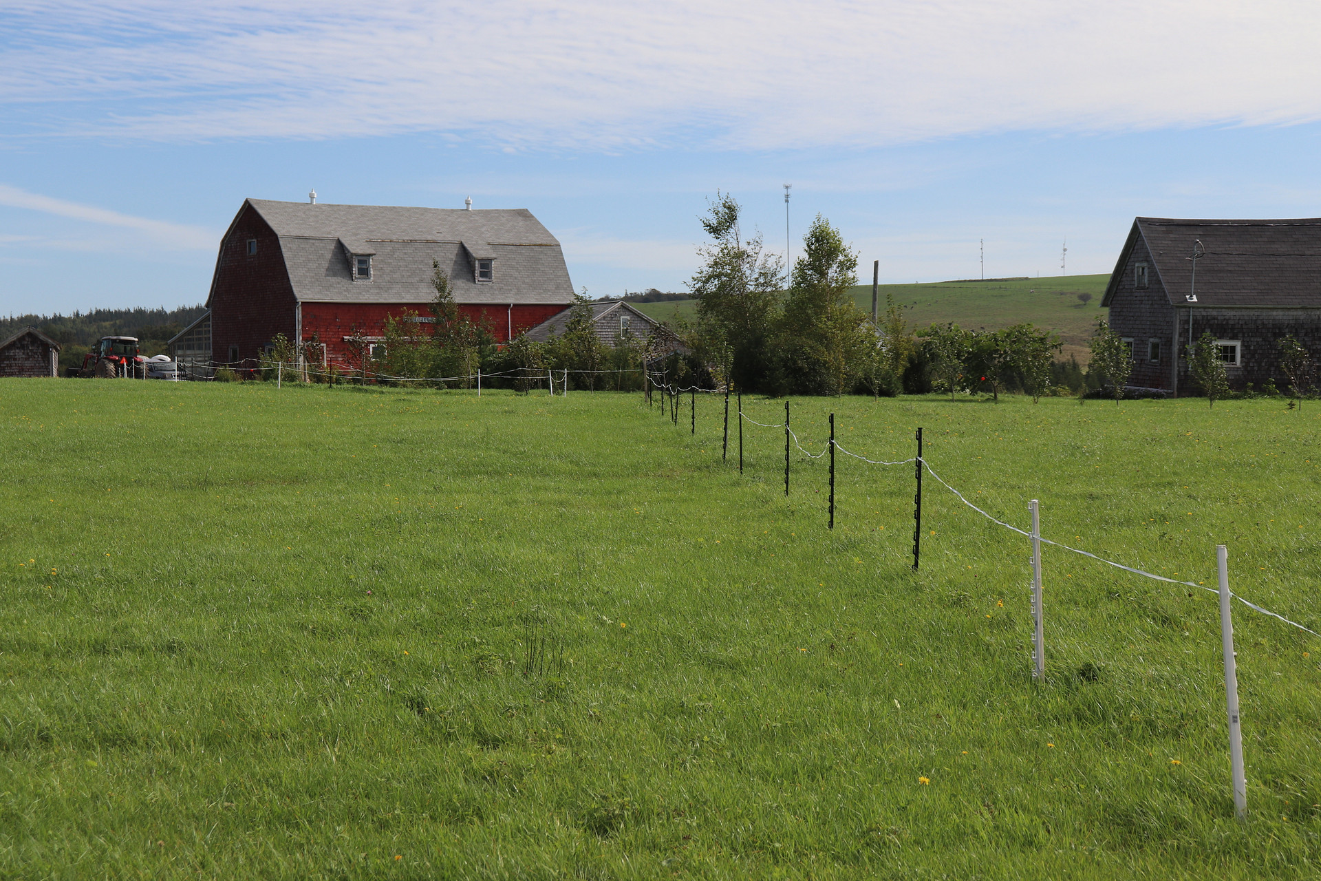 Tenters can park their vehicles to the left of the fence line and tent to the right of the fence line.  Entrance points to the tenting area every 100 feet.