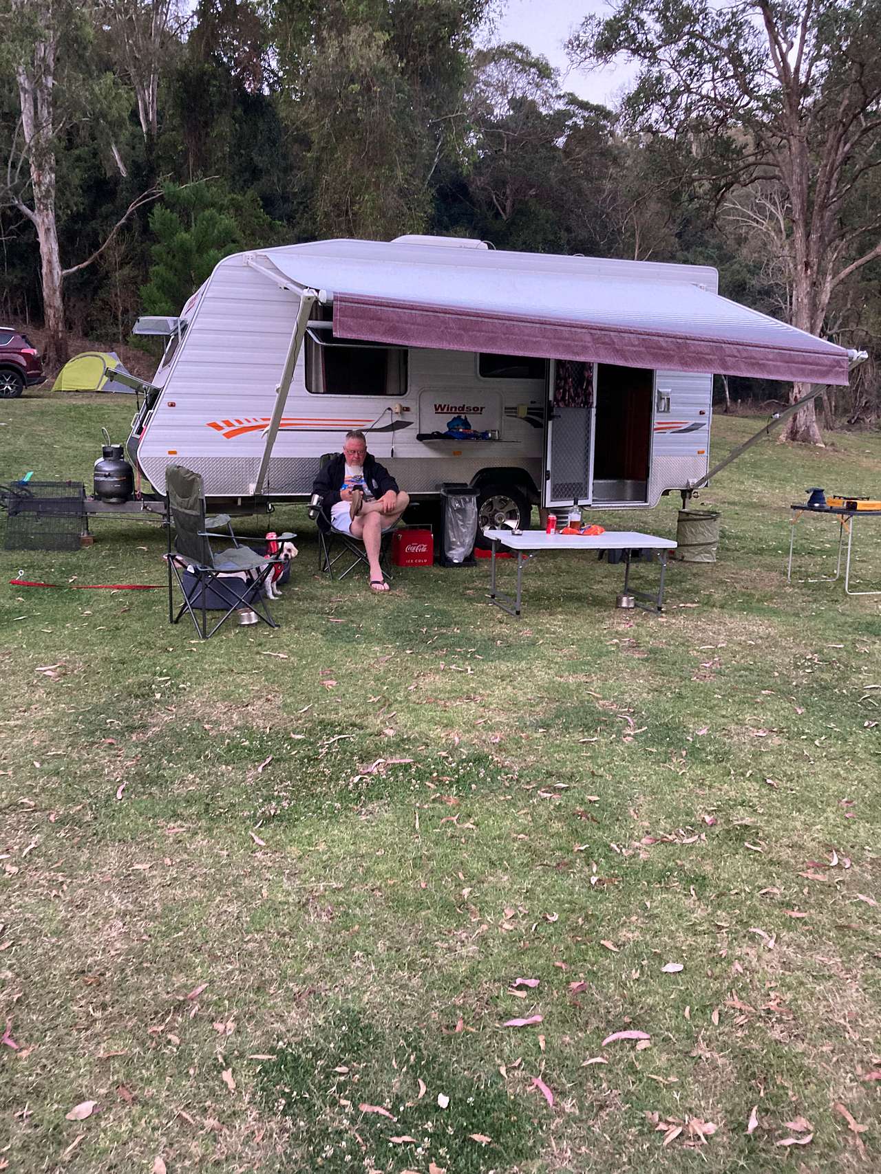 Andrew Drynan Park-Camp with a view