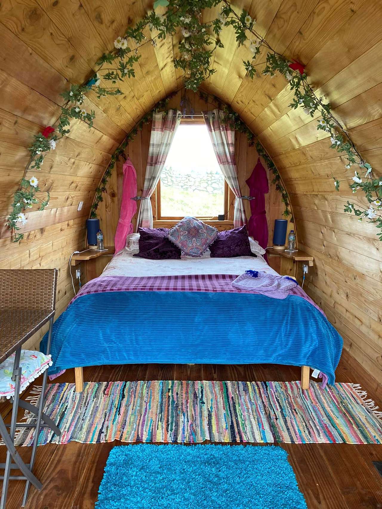 Llwyn Onn Glamping, North Wales.