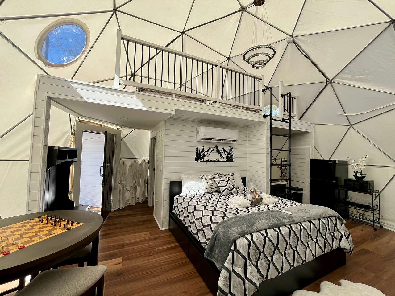 Glamping Domes & A-Frame