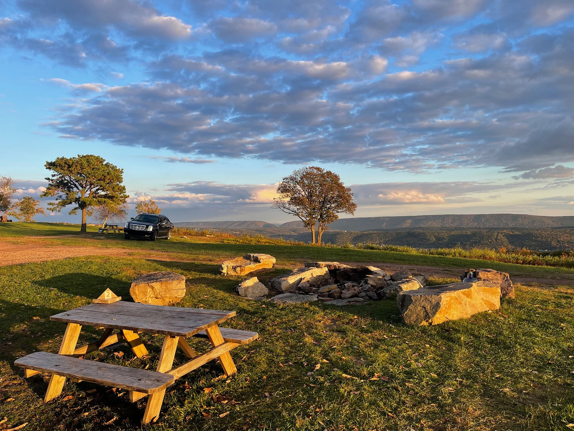 100 Mile View Camping, Jim Thorpe